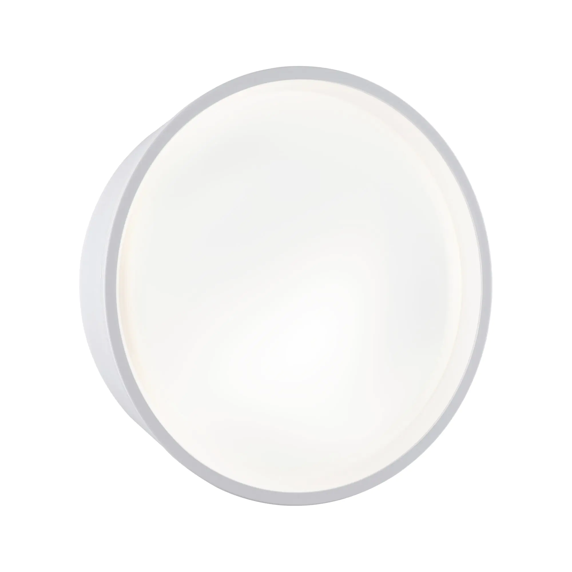 Paulmann LED Außenleuchte Platomo weiß Ø 18 cm warmweiß