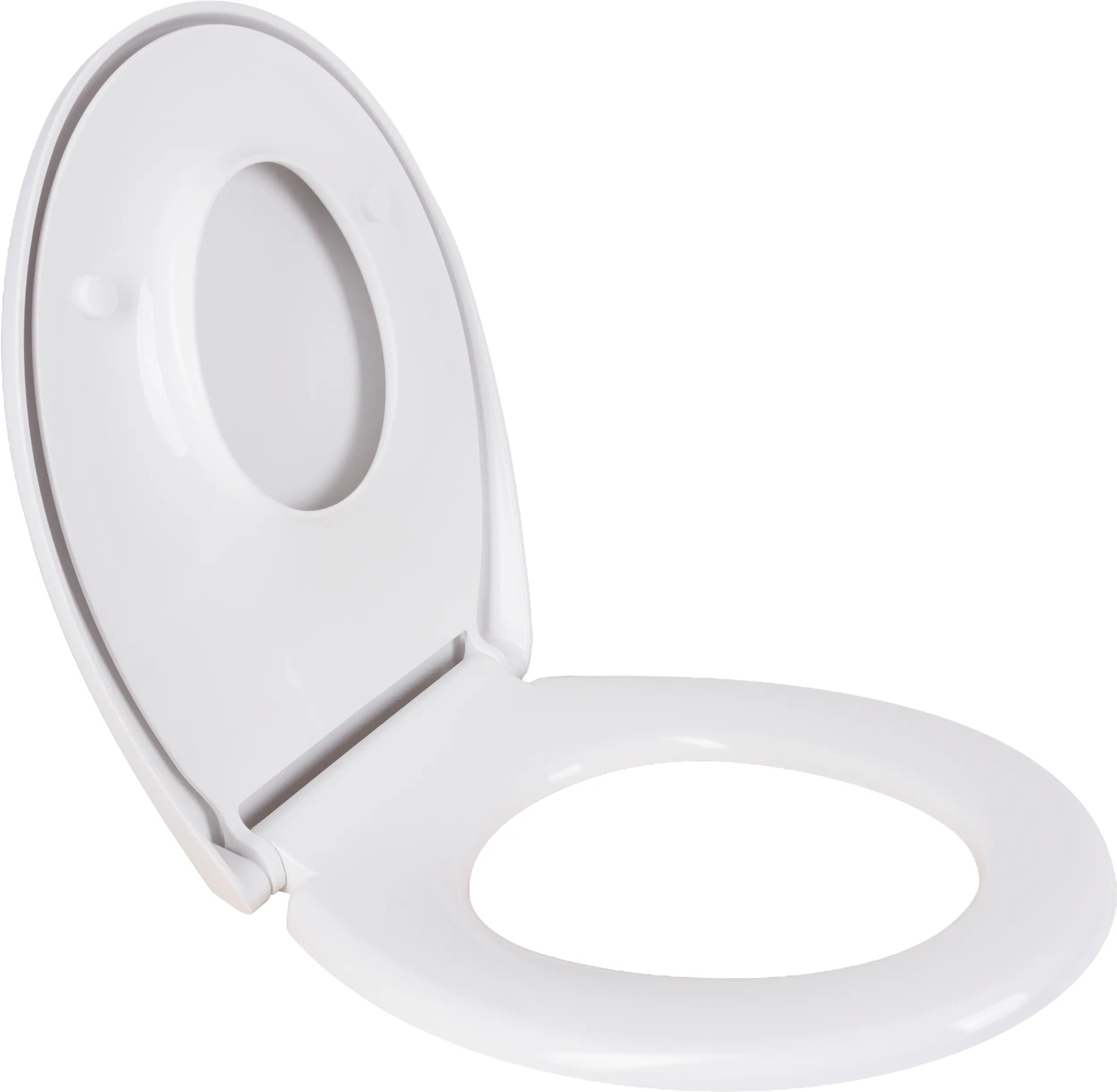 Primaster WC-Sitz mit Absenkautomatik Las Vegas weiß und Kindersitz