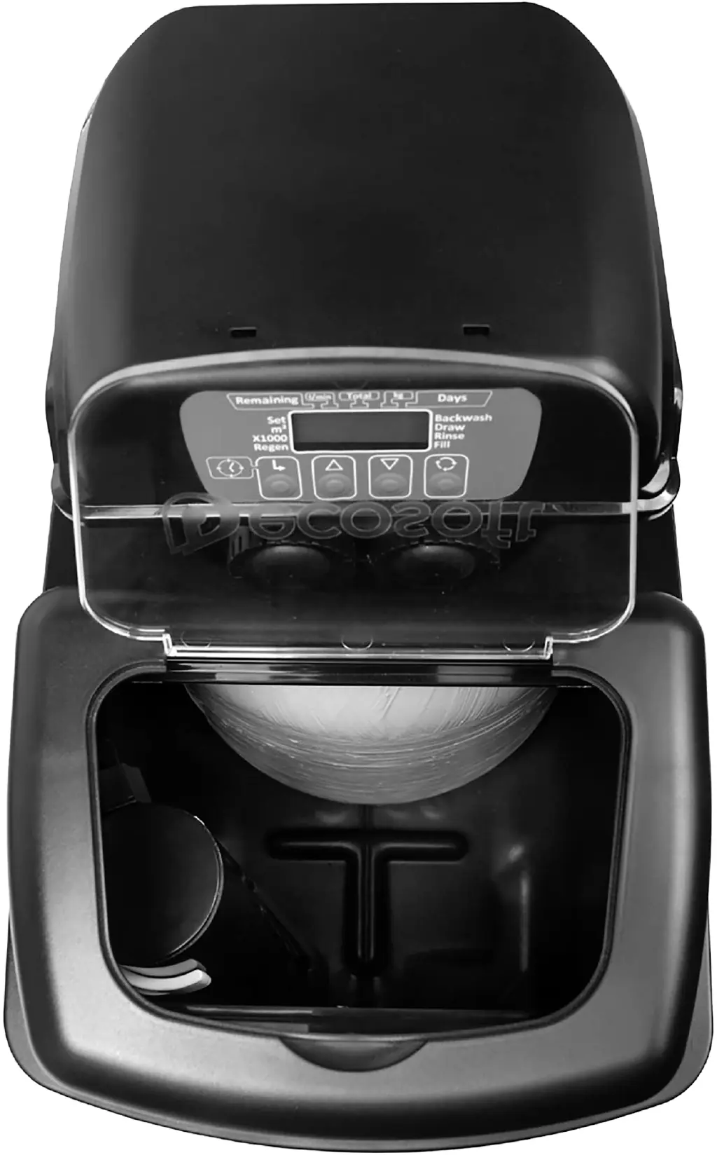 Aqmos Entkalkungsanlage Pink 10 mit Anschlussset & Montageblock für Haushalte bis 4 Personen