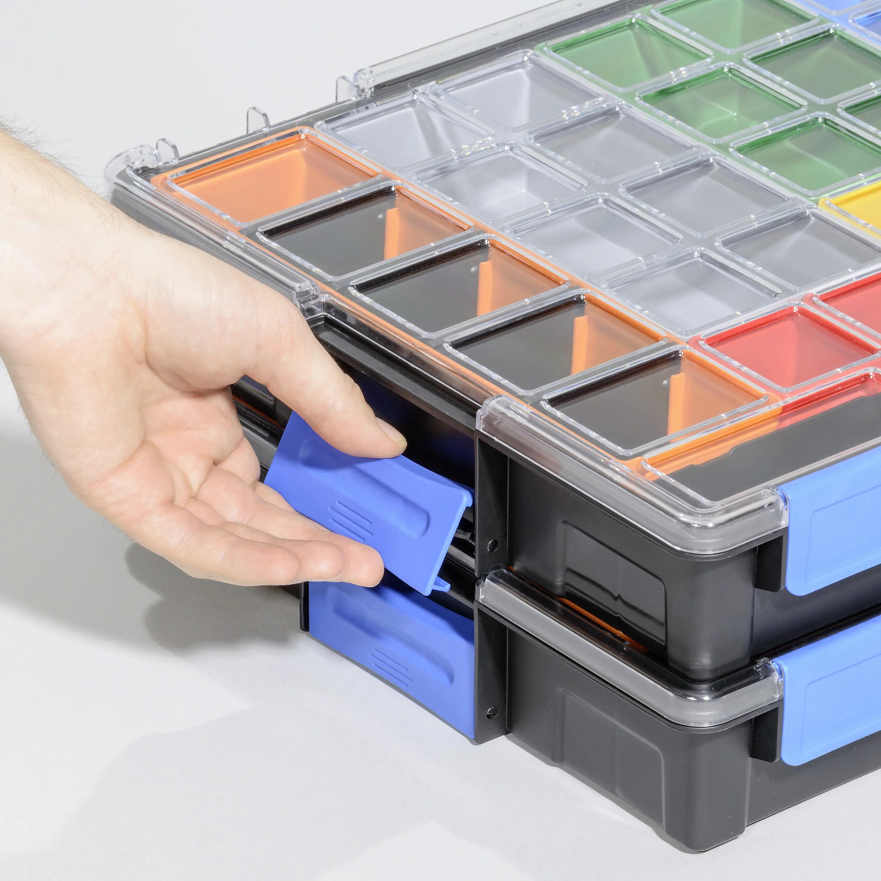 Allit Profi-Kleinteilekoffer EuroPlus Pro K 44.76/12-6 ohne Inhalt