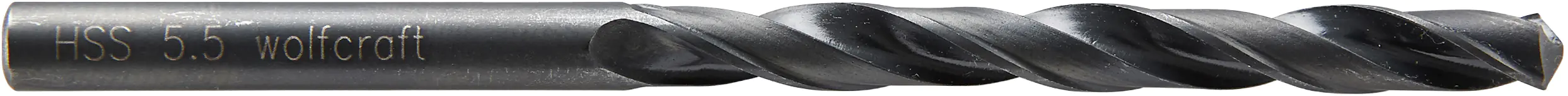 Wolfcraft Metallbohrer HSS rollgewalzt 7505010 Ø 5,5 mm Rundschaft Wolfcraft Metallbohrer HSS rollgewalzt 7505010 Ø 5,5 mm Rundschaft