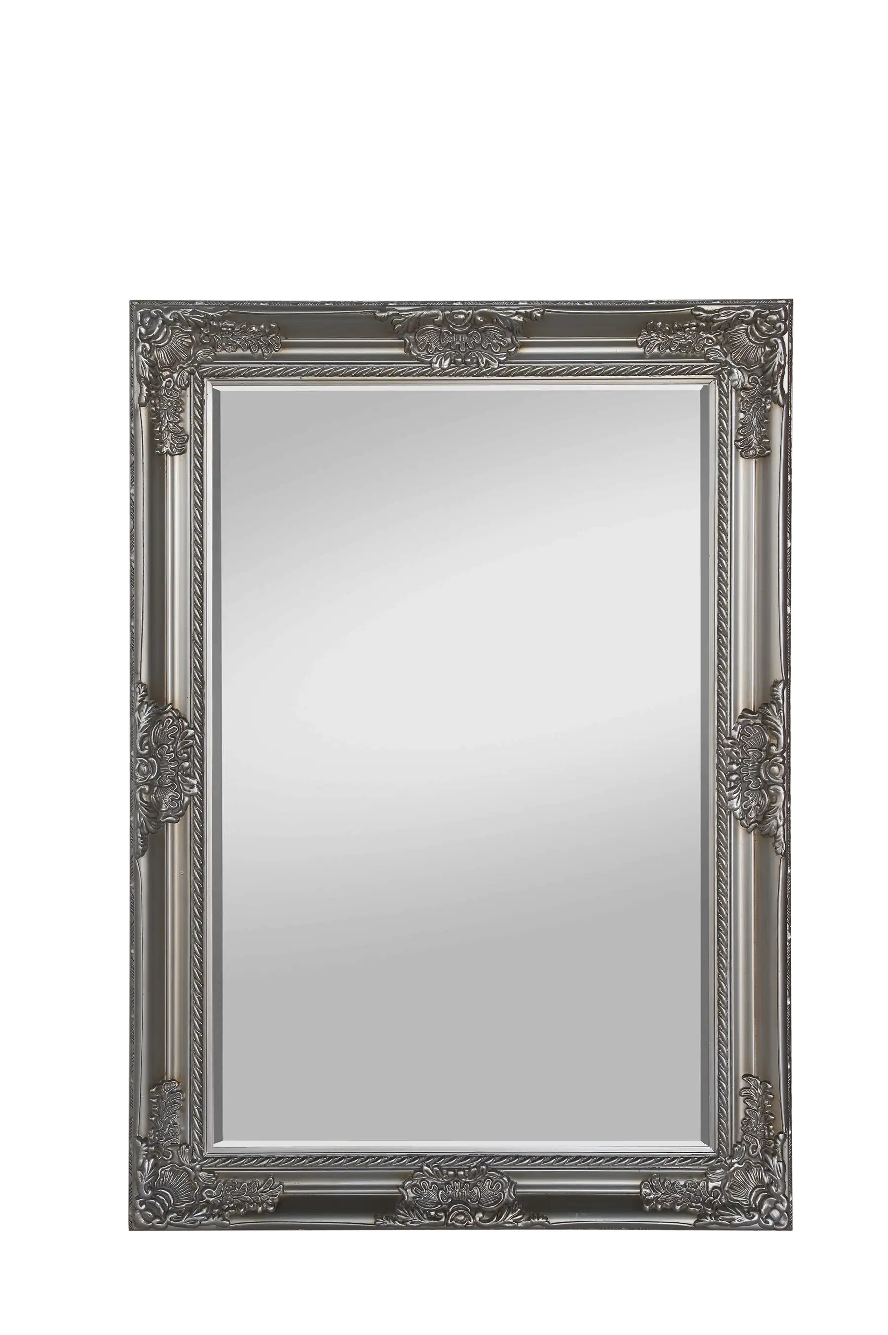 TrendLine Wandspiegel Antik grau 77 x 107 cm