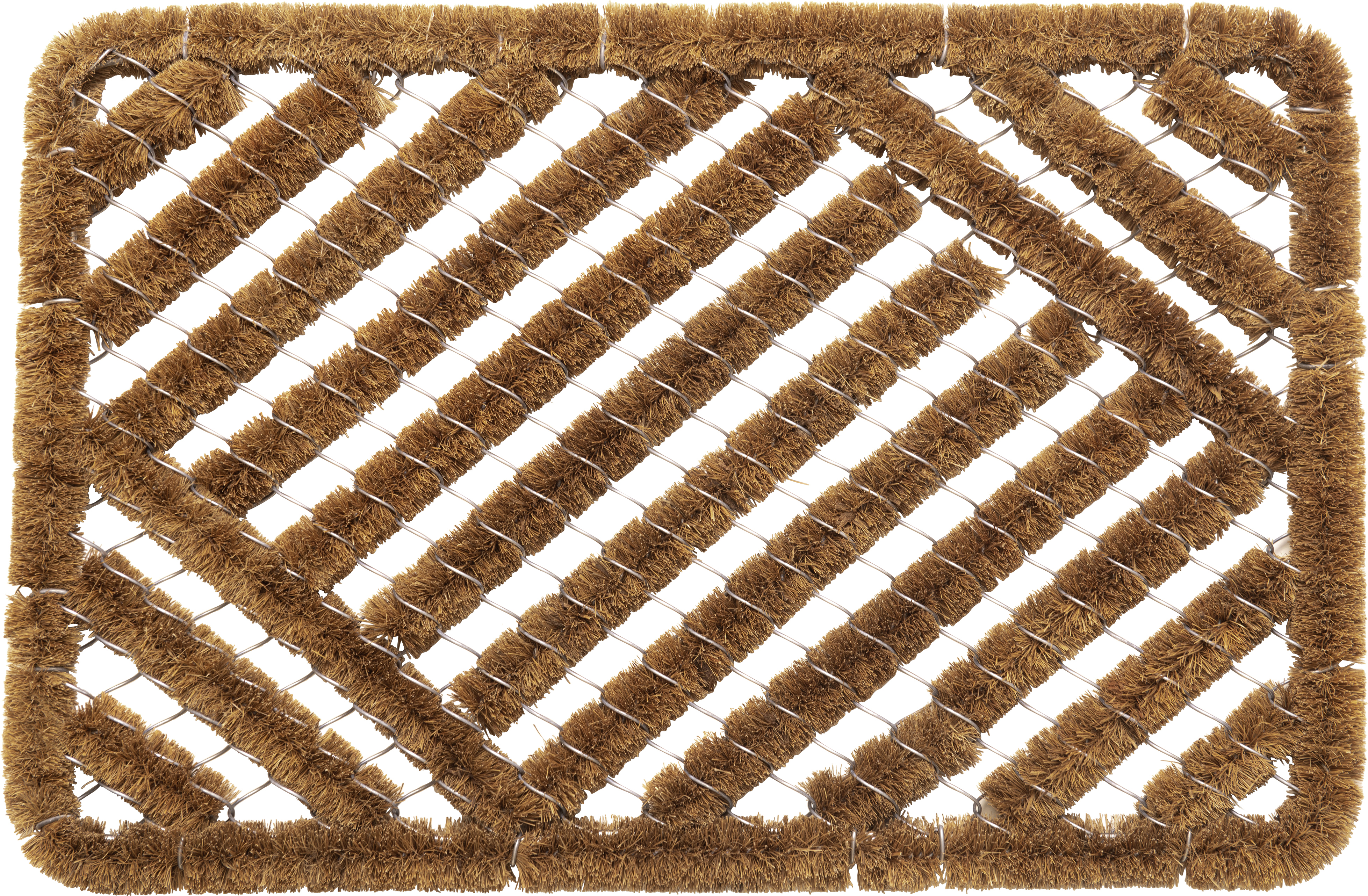 Drahtgittermatte  kokos natur, 40 x 60 cm