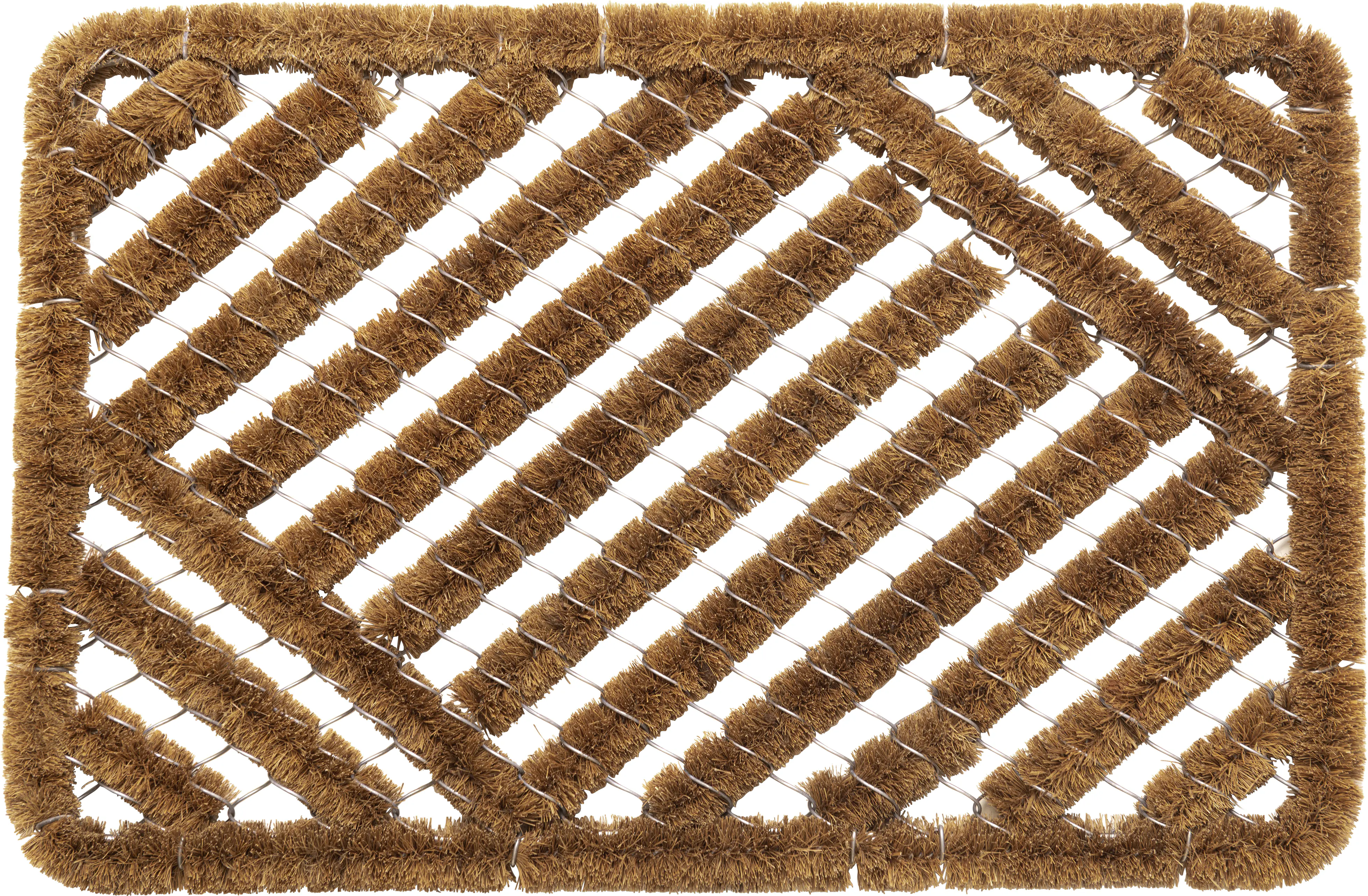 Drahtgittermatte  kokos natur, 40 x 60 cm
