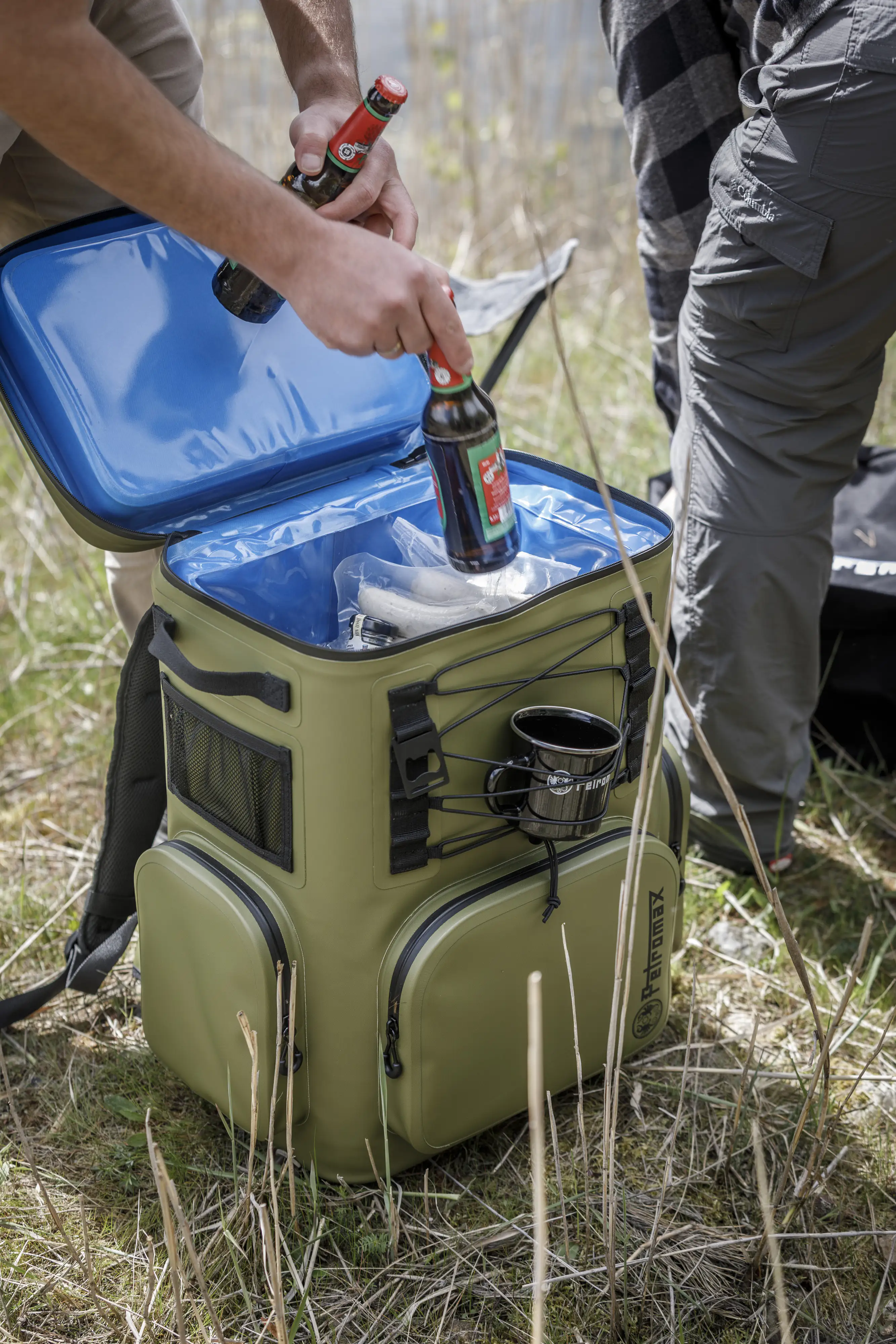 Petromax Kühlrucksack 27 Liter 54,5 x 44,5 x 34 cm oliv