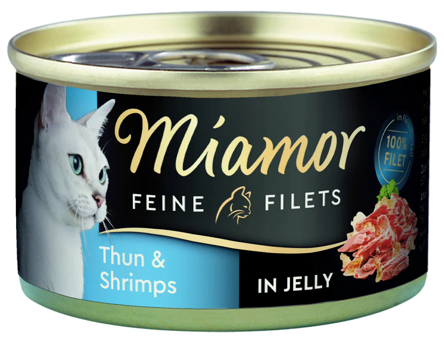 Miamor Katzennassfutter Feine Filets Thunfisch und Shrimps 100 g 100 g Miamor Katzennassfutter Feine Filets Thunfisch und Shrimps 100 g 100 g
