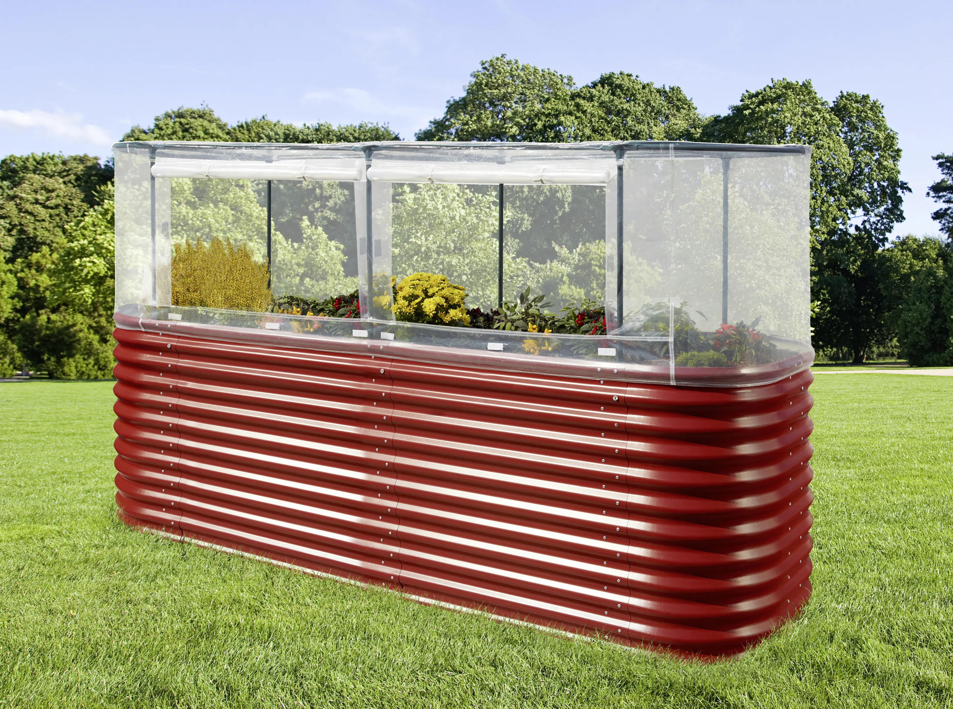 Vitavia Abdeckung zu Hochbeet Basic 858 plus 78 x 238 x 95 cm