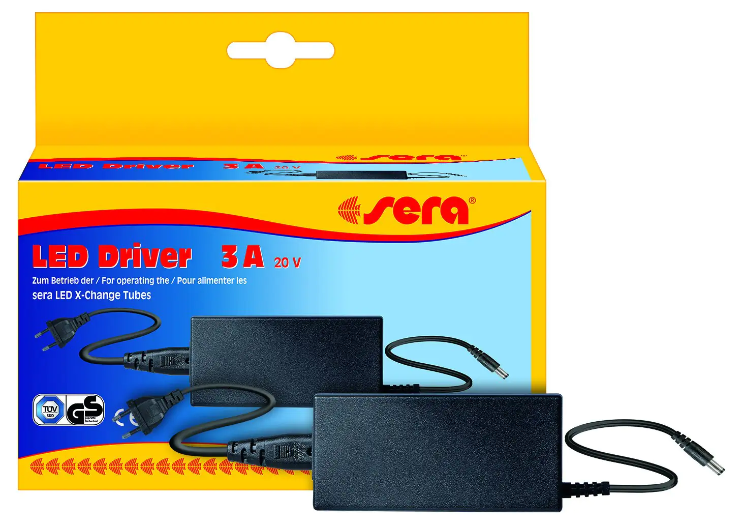 Sera Aquariumzubehör LED Vorschaltgerät Driver 20 V-3 A - 1 Stück Sera Aquariumzubehör LED Vorschaltgerät Driver 20 V-3 A - 1 Stück