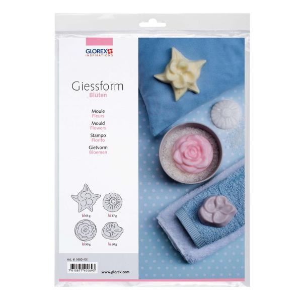 Glorex Giessform Blüten