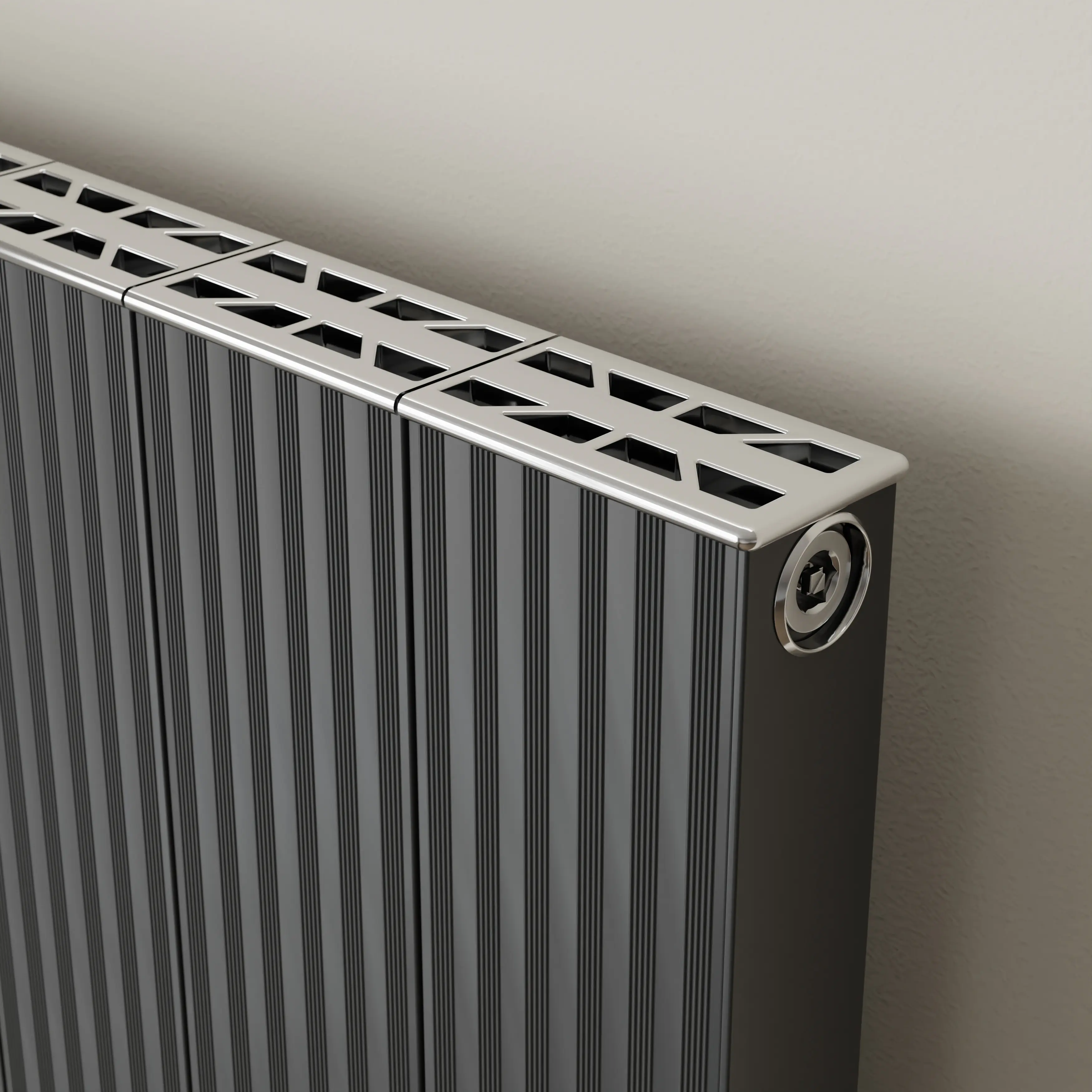 Ximax Design-Heizkörper Valeo 180 x 40 cm 986 Watt anthrazit