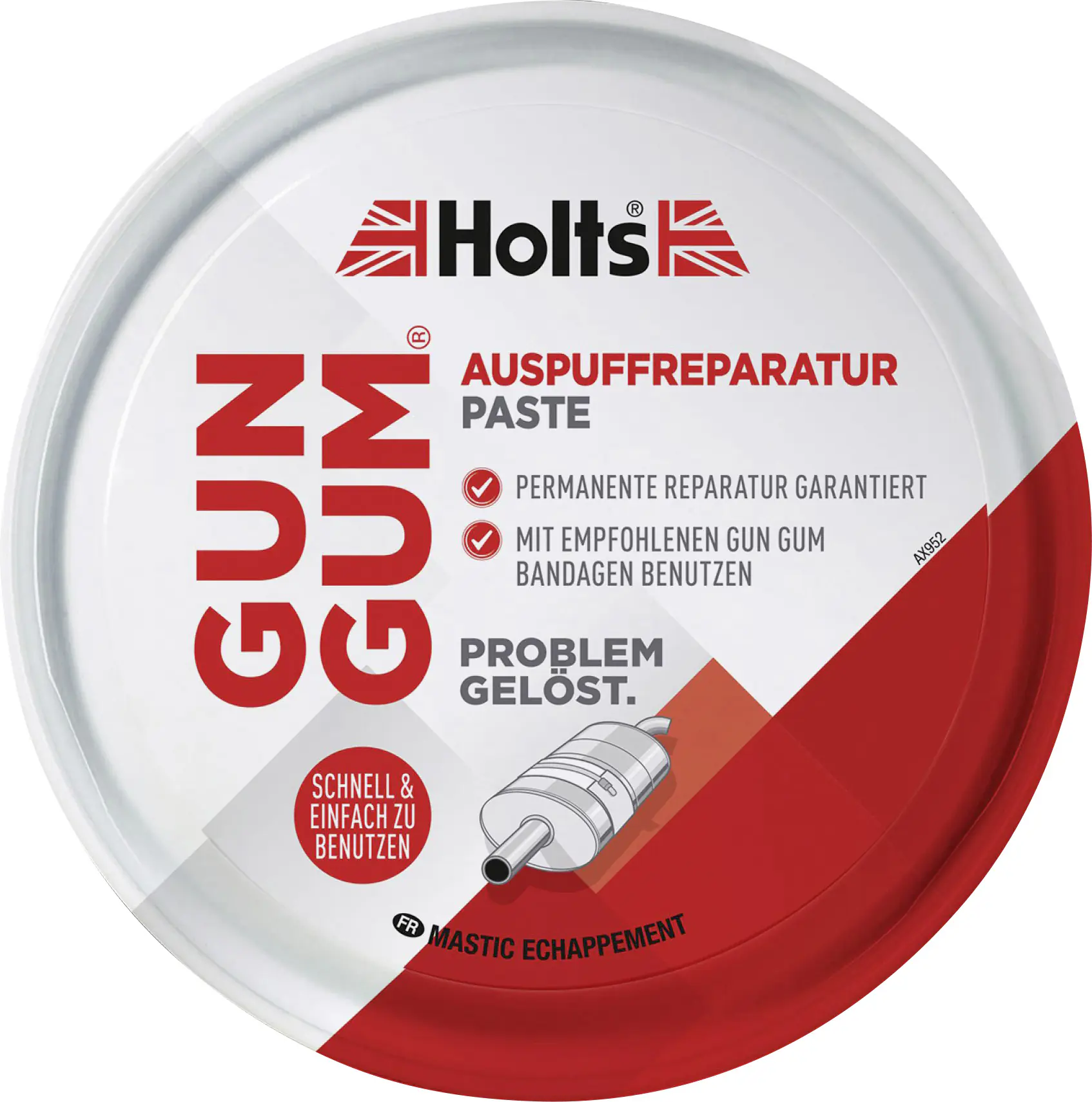 Holts Auspuff-Dichtungspaste Gun Gum 200g