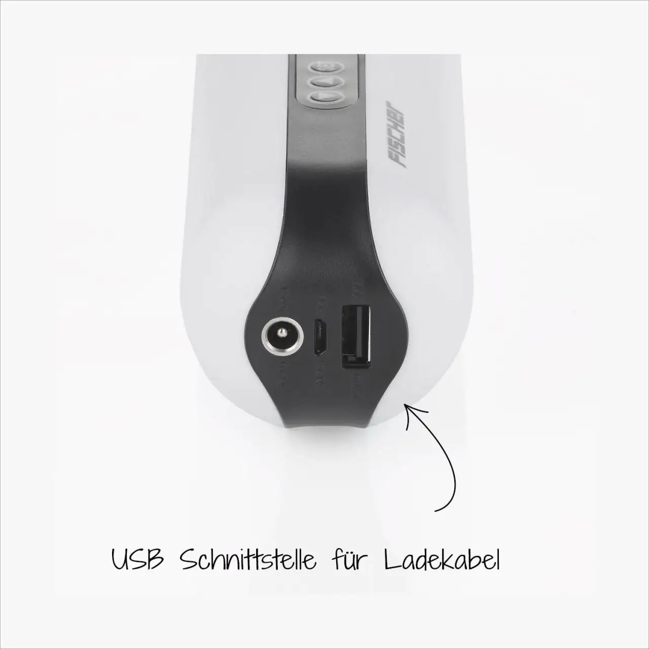 Fischer Akku- Kompressor mit Powerbank