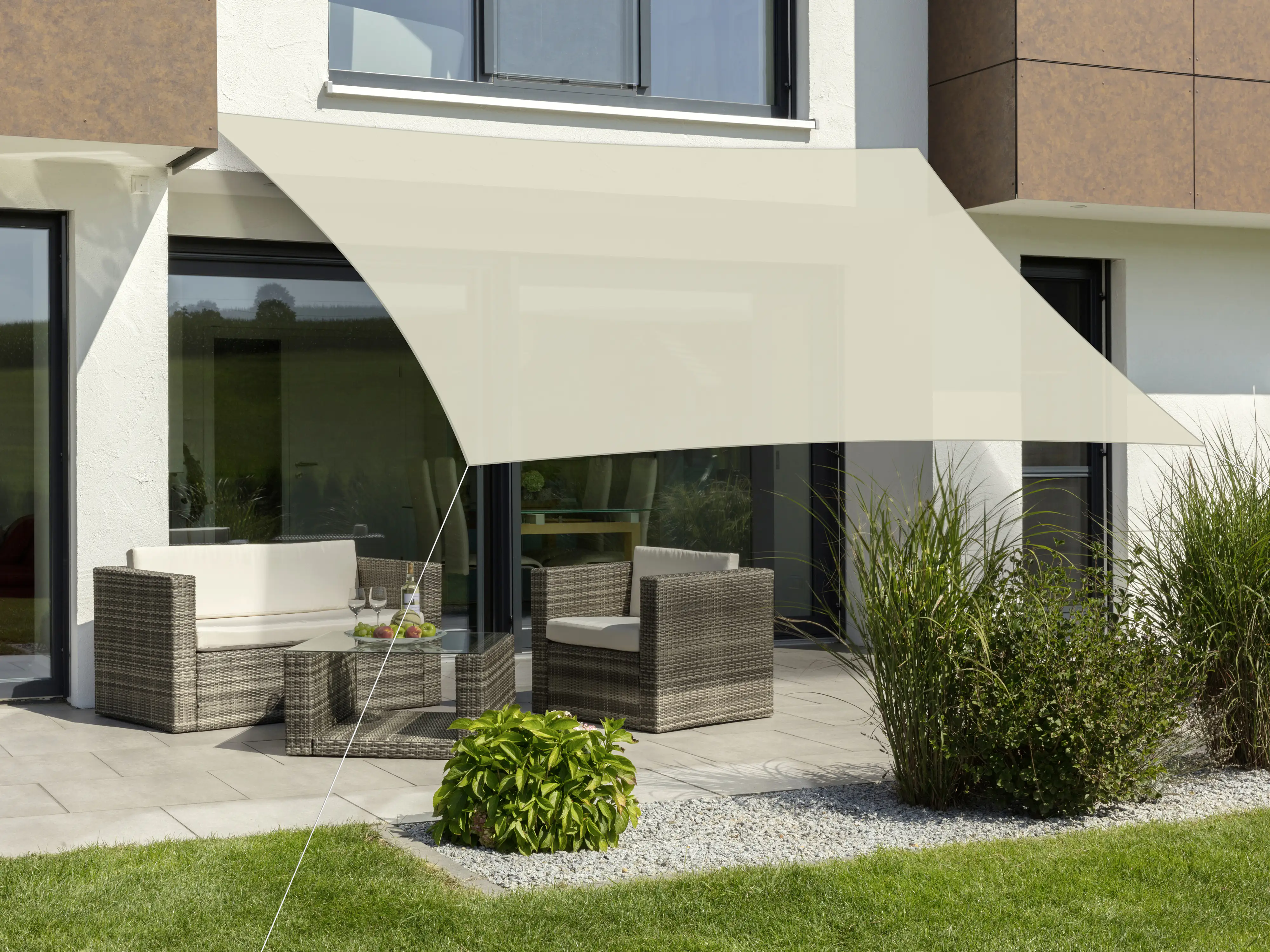 Schneider Sonnensegel Teneriffa natur 500 x 360 cm Schneider Sonnensegel Teneriffa natur 500 x 360 cm