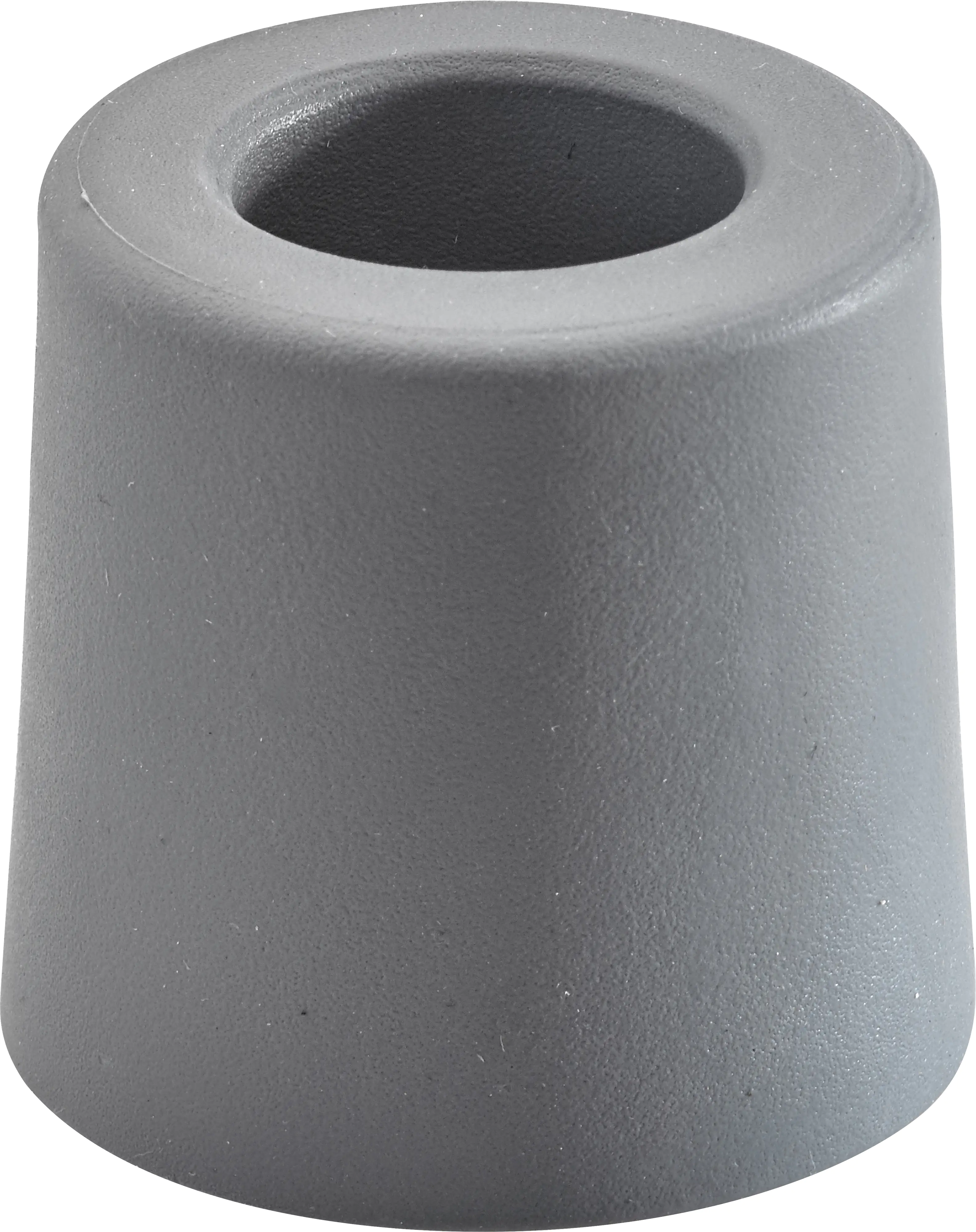 Hettich Türstopper 40,0 x 40,0 mm Kunststoff grau - 1 Stück