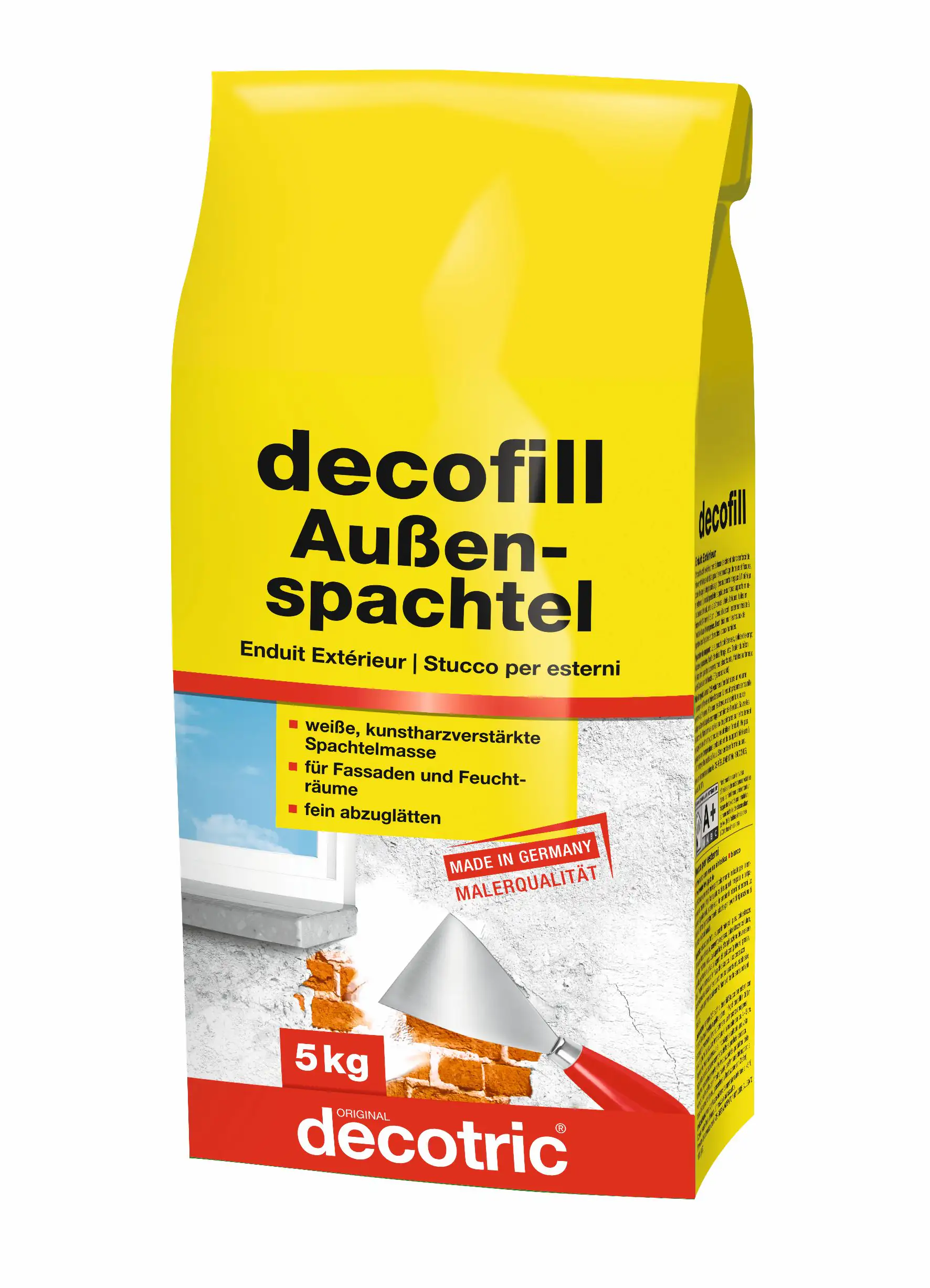 Decotric Decofill Außenspachtel 5 kg Decotric Decofill Außenspachtel 5 kg