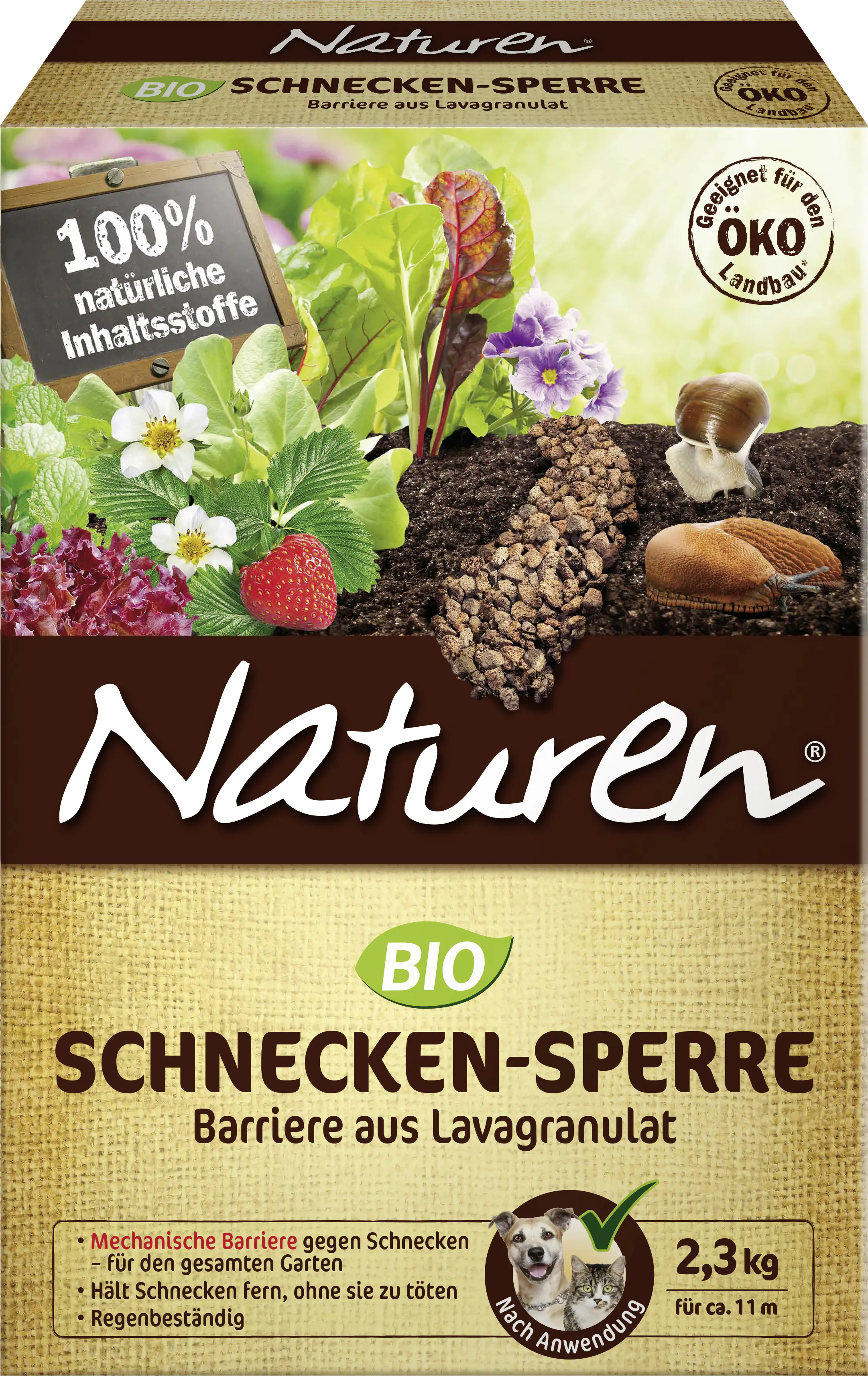 Naturen Bio Schnecken-Sperre 2,3 kg Naturen Bio Schnecken-Sperre 2,3 kg
