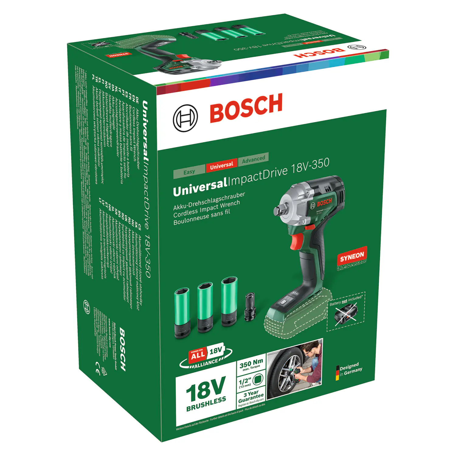 Bosch Akku-Drehschlagschrauber UniversalImpactDrive 18V-350 Solo Bosch Akku-Drehschlagschrauber UniversalImpactDrive 18V-350 Solo