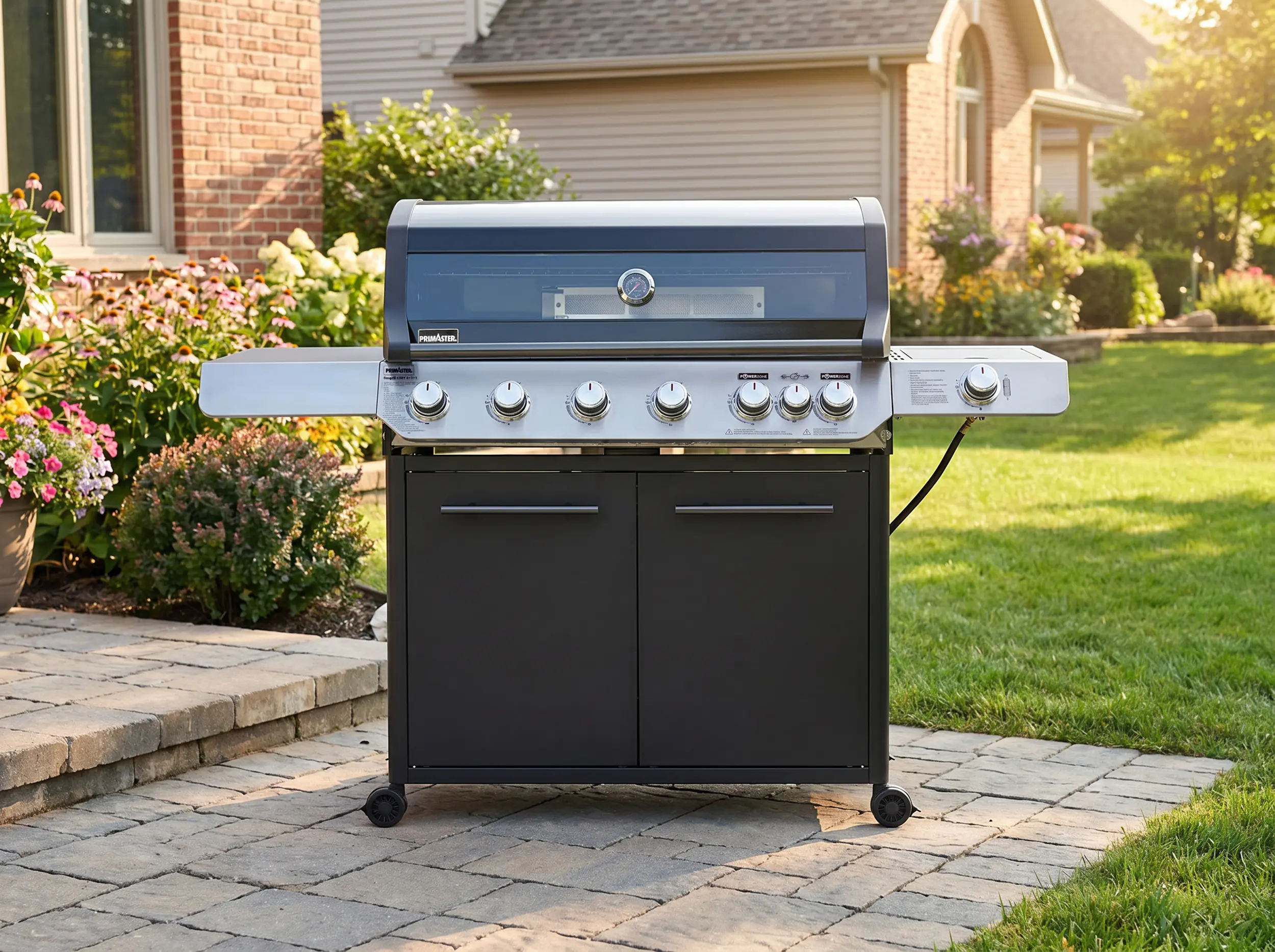 Primaster Gasgrill Cody Powerzone & Infrarotbrenner Grillfläche: 95 x 48 cm