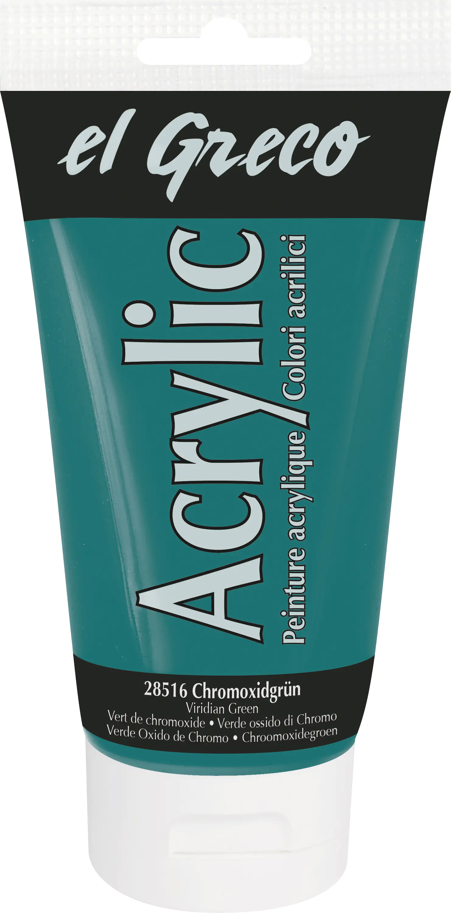 4000798285166_1598885 Kreul el Greco Acrylic Tube chromoxidgrün 150 ml