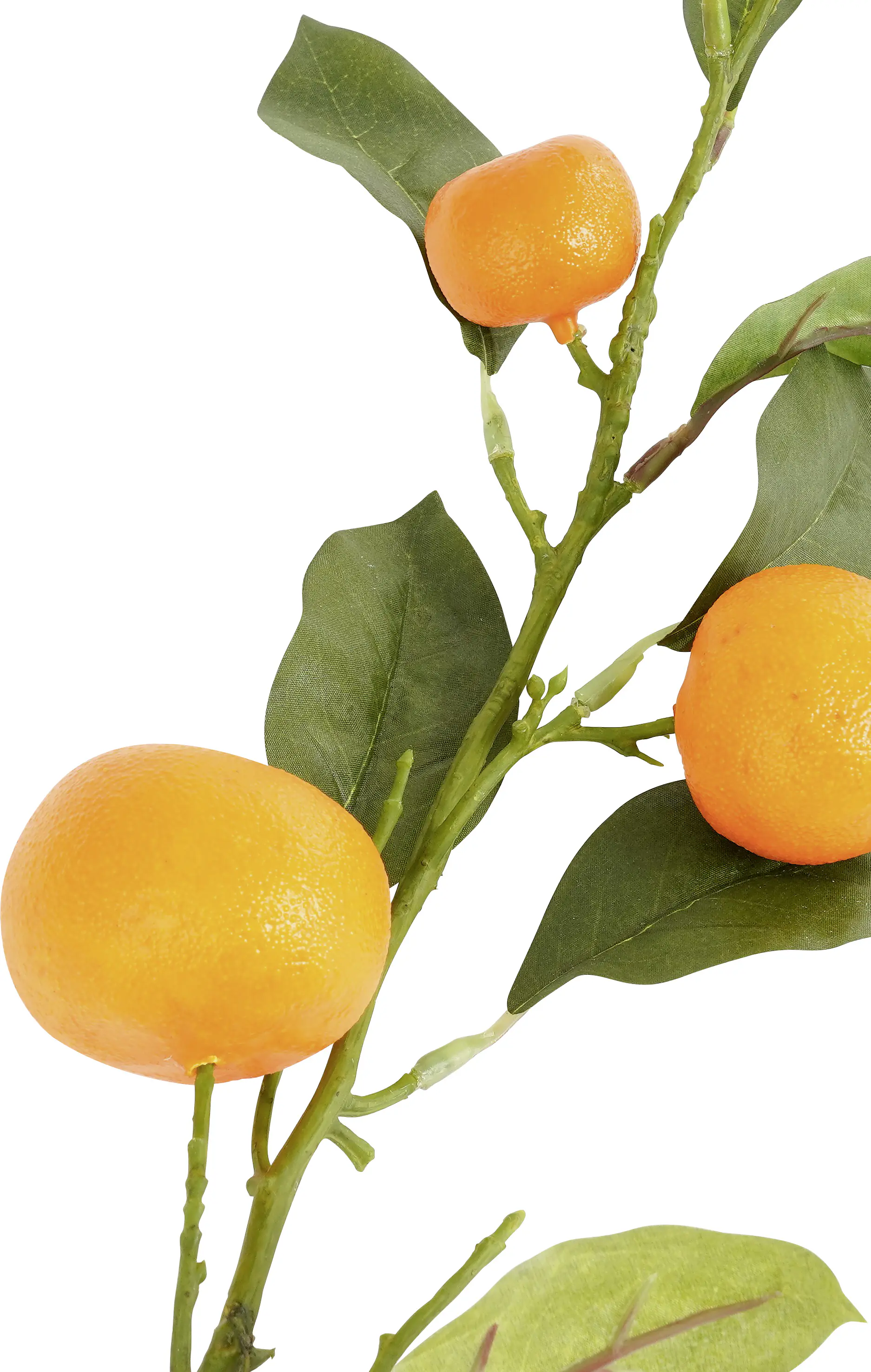 Mica Decorations Kunstpflanze Mandarinenzweig 104 cm orange