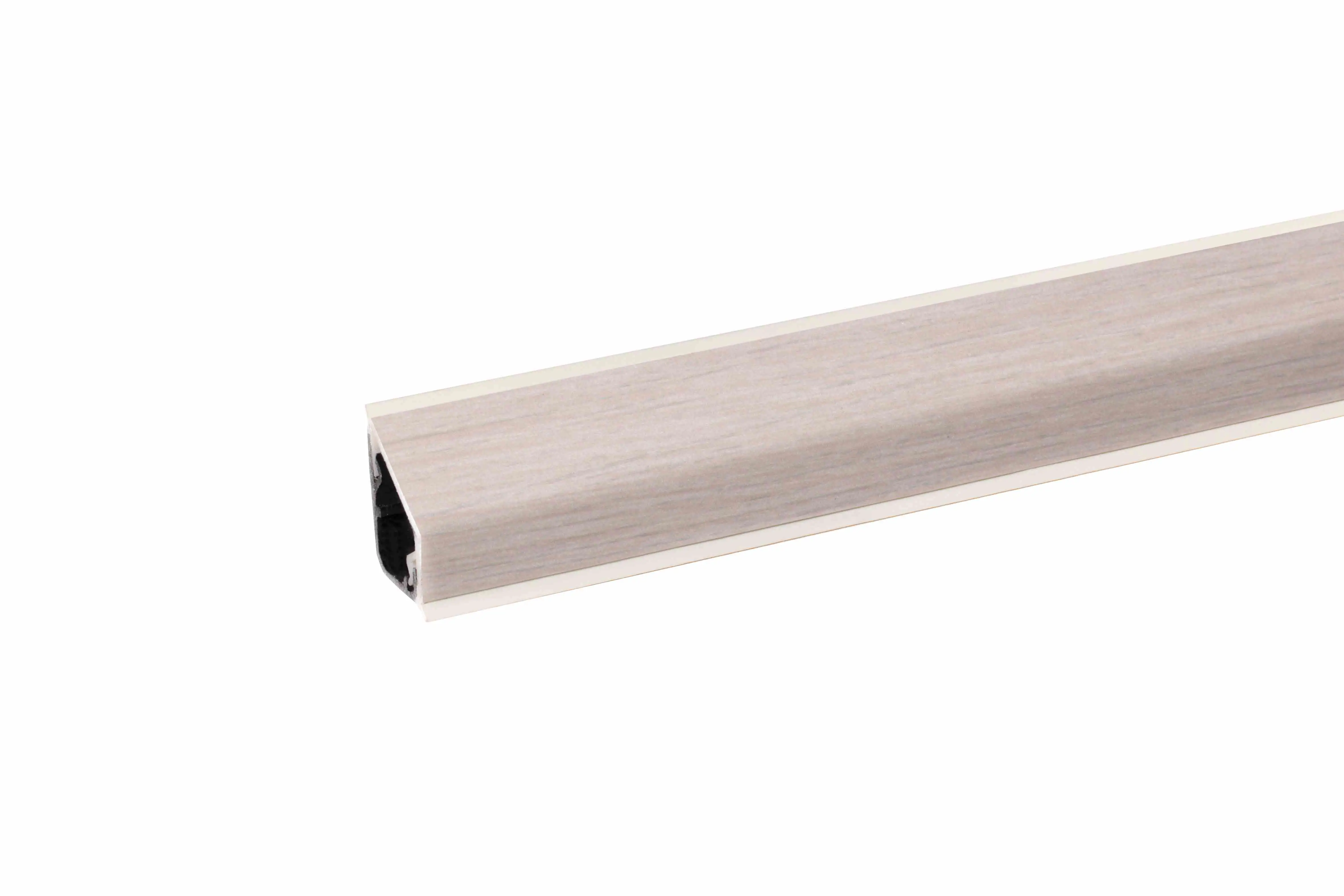 Wandanschlussystem 300 cm, 24 x 16 mm, Eiche