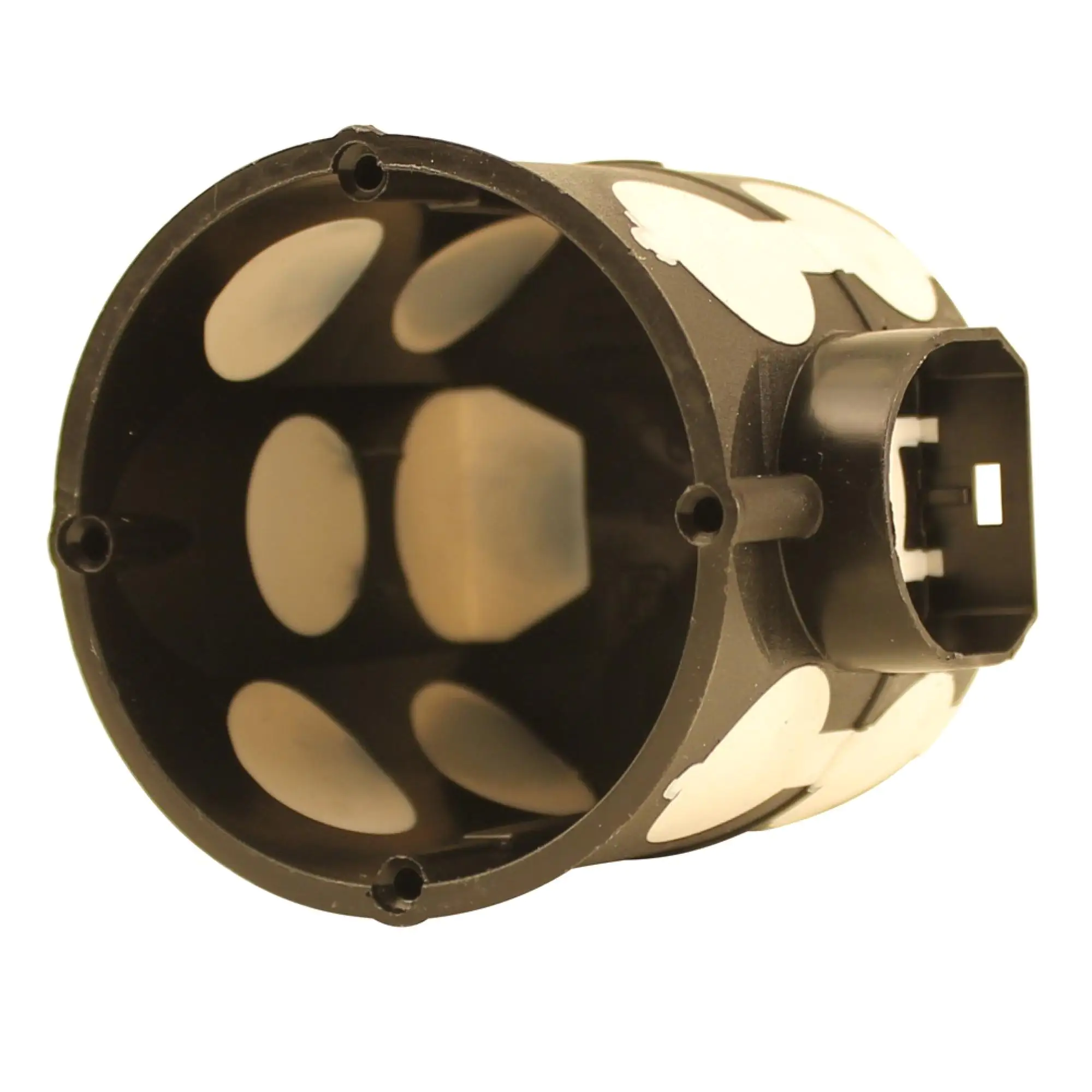 UP-Schalterdose mit Membran 60mm schwarz