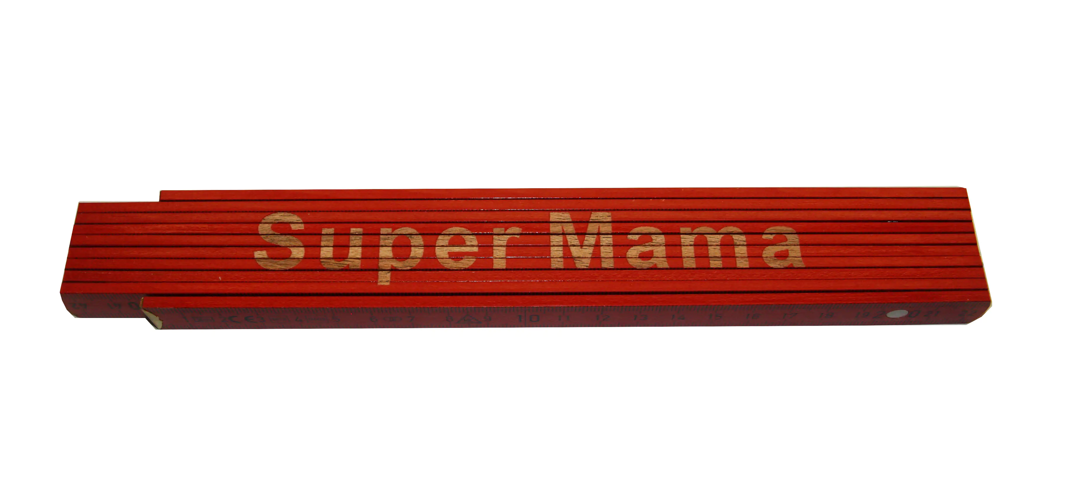 Zollstock Super Mama 2 m rot