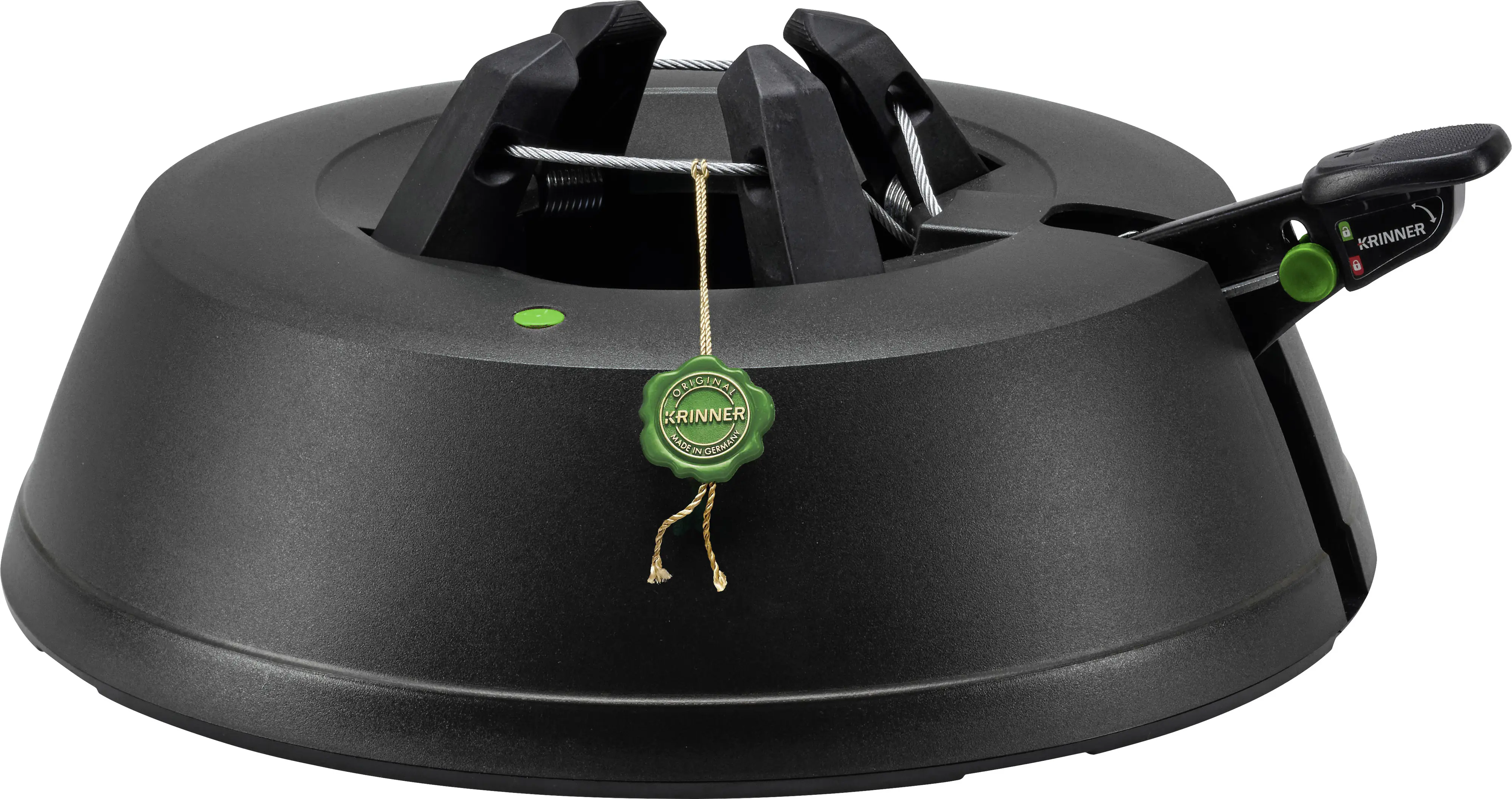 Krinner Christbaumständer Green Line Comfort Grip+ M Stamm Ø bis 12 cm