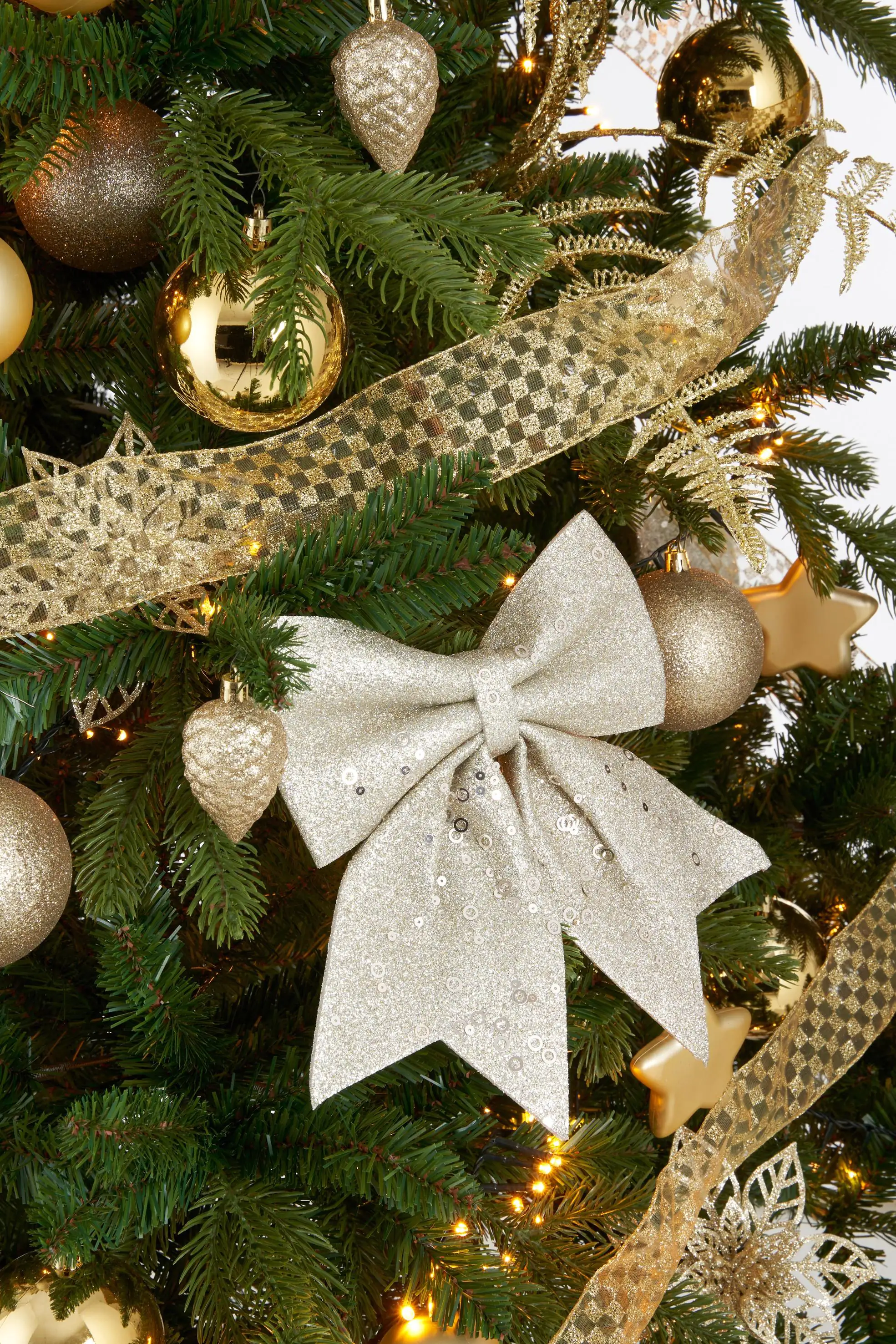 House of Seasons Baumdekoration bruchfest gold 100 Stück