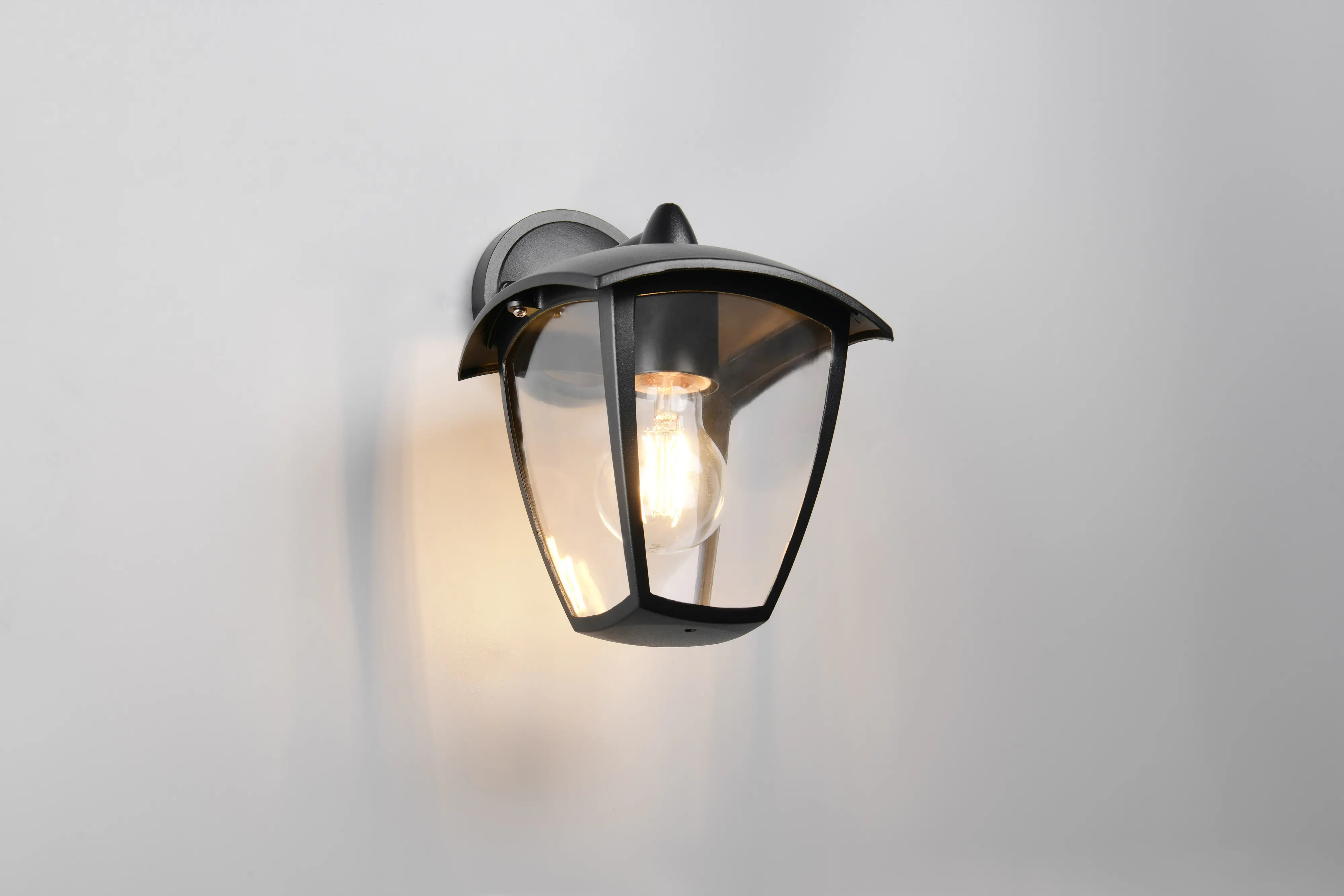 Trio Außenwandleuchte Venta II E27 anthrazit