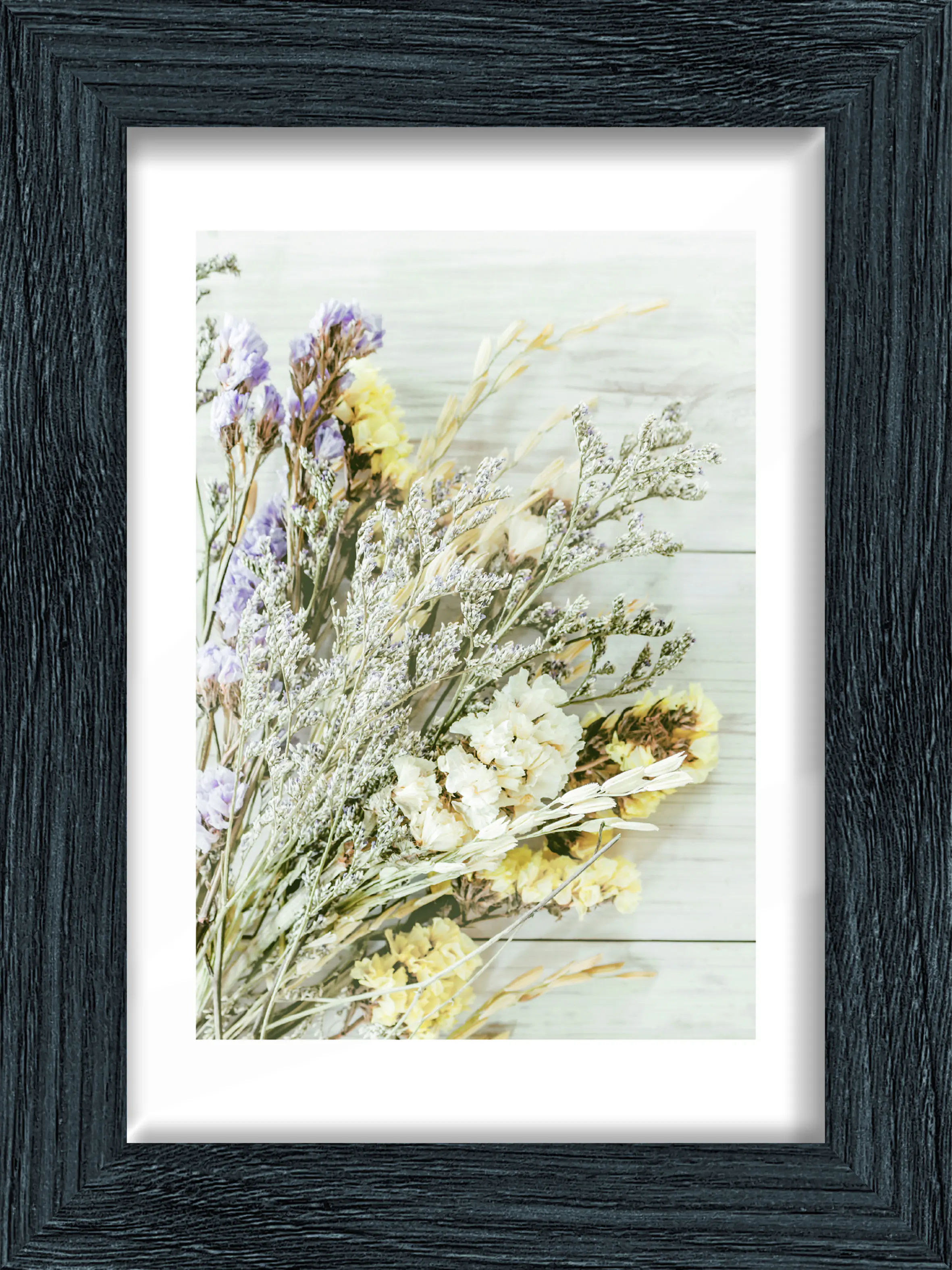 Bilderrahmen Holz Arosa eiche schwarz 13 x 18 cm