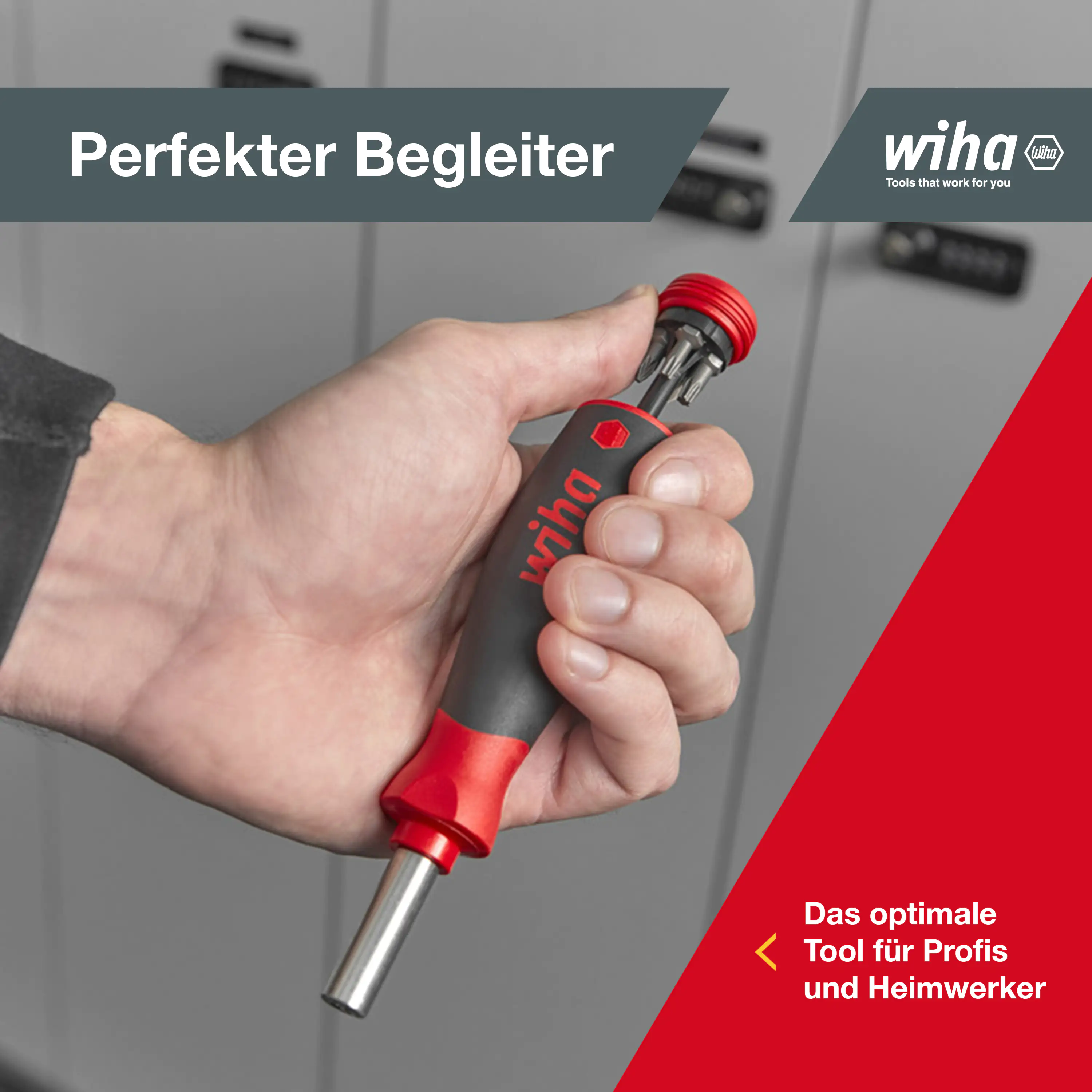Wiha Schraubendreher Set PocketMax magnetic 8-teilig mit verstaubaren Bit Set Wiha Schraubendreher Set PocketMax magnetic 8-teilig mit verstaubaren Bit Set