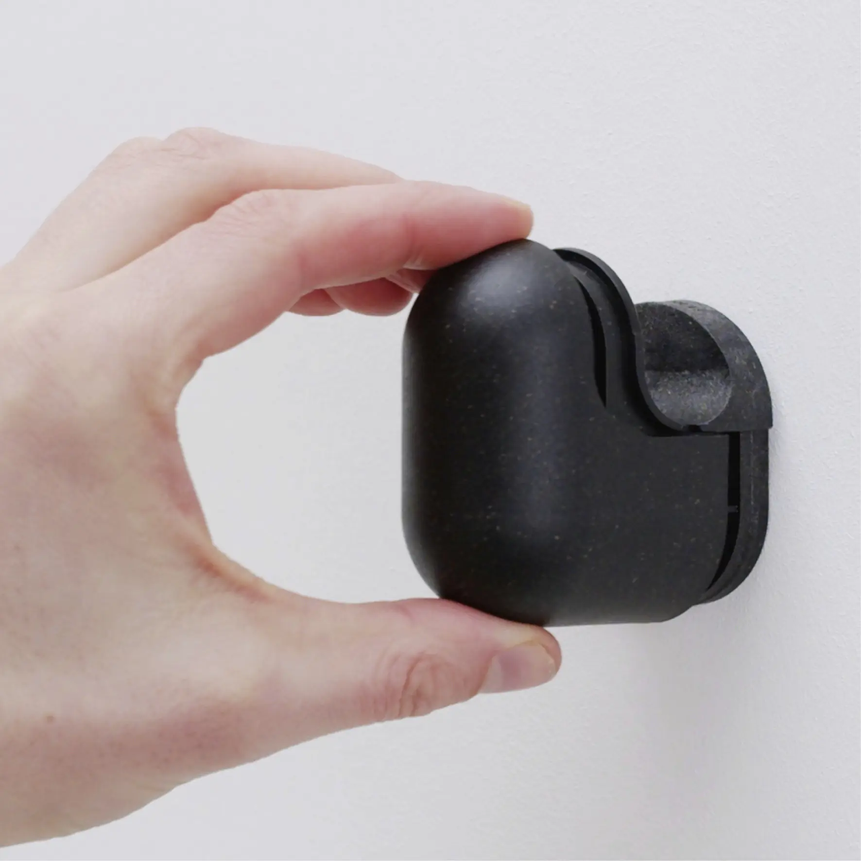 Wagner Wandhaken-Set hooks4home Pill Tragkraft bis 2 kg Bio Kunststoff schwarz 4 Stück