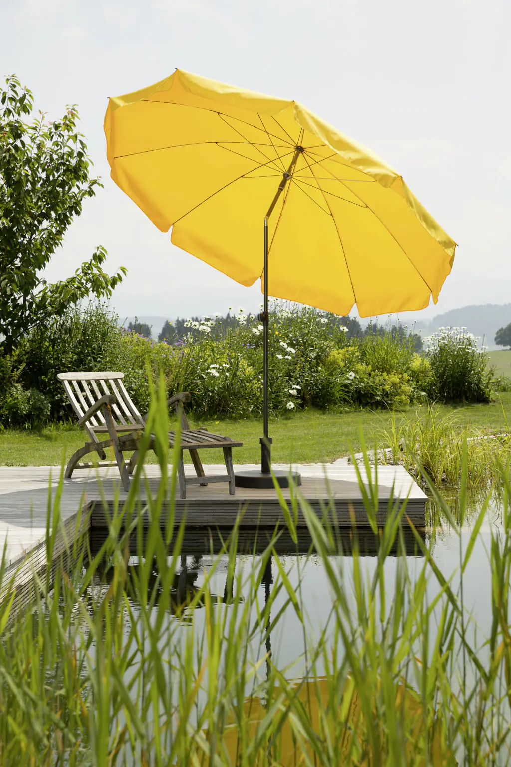 Schneider Sonnenschirm Aquila goldgelb Ø 250 cm Schneider Sonnenschirm Aquila goldgelb Ø 250 cm