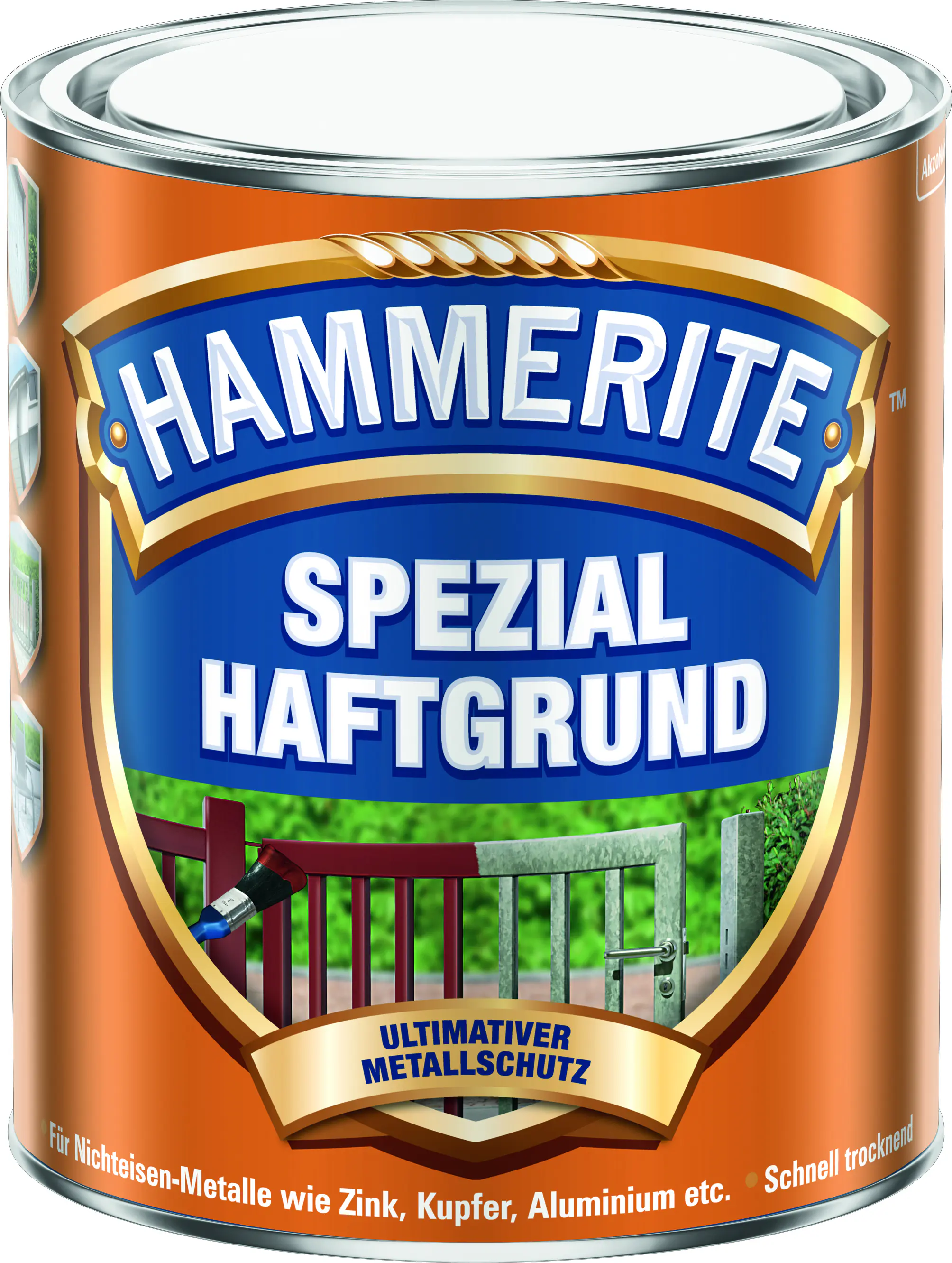 Hammerite Spezialhaftgrund 250 ml rot matt