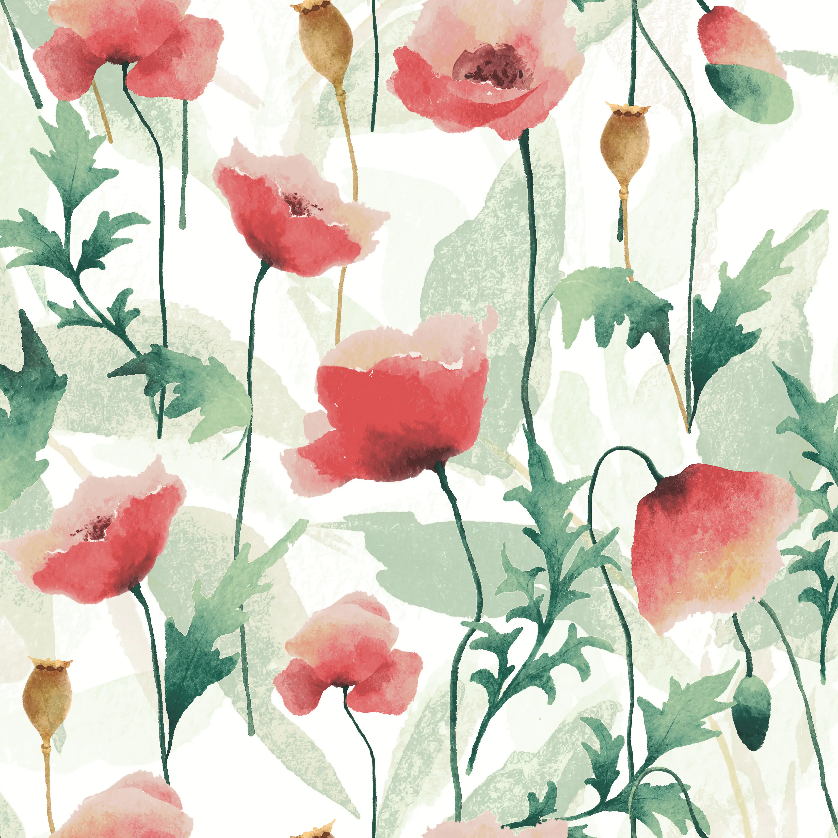 Duni Servietten Poppys Delight 33 x 33 cm - 20er Pack