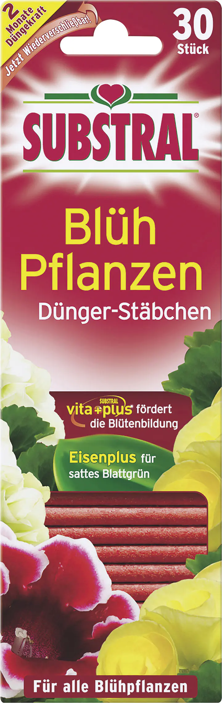 Substral Blühpflanzen Düngestäbchen 30 Stück