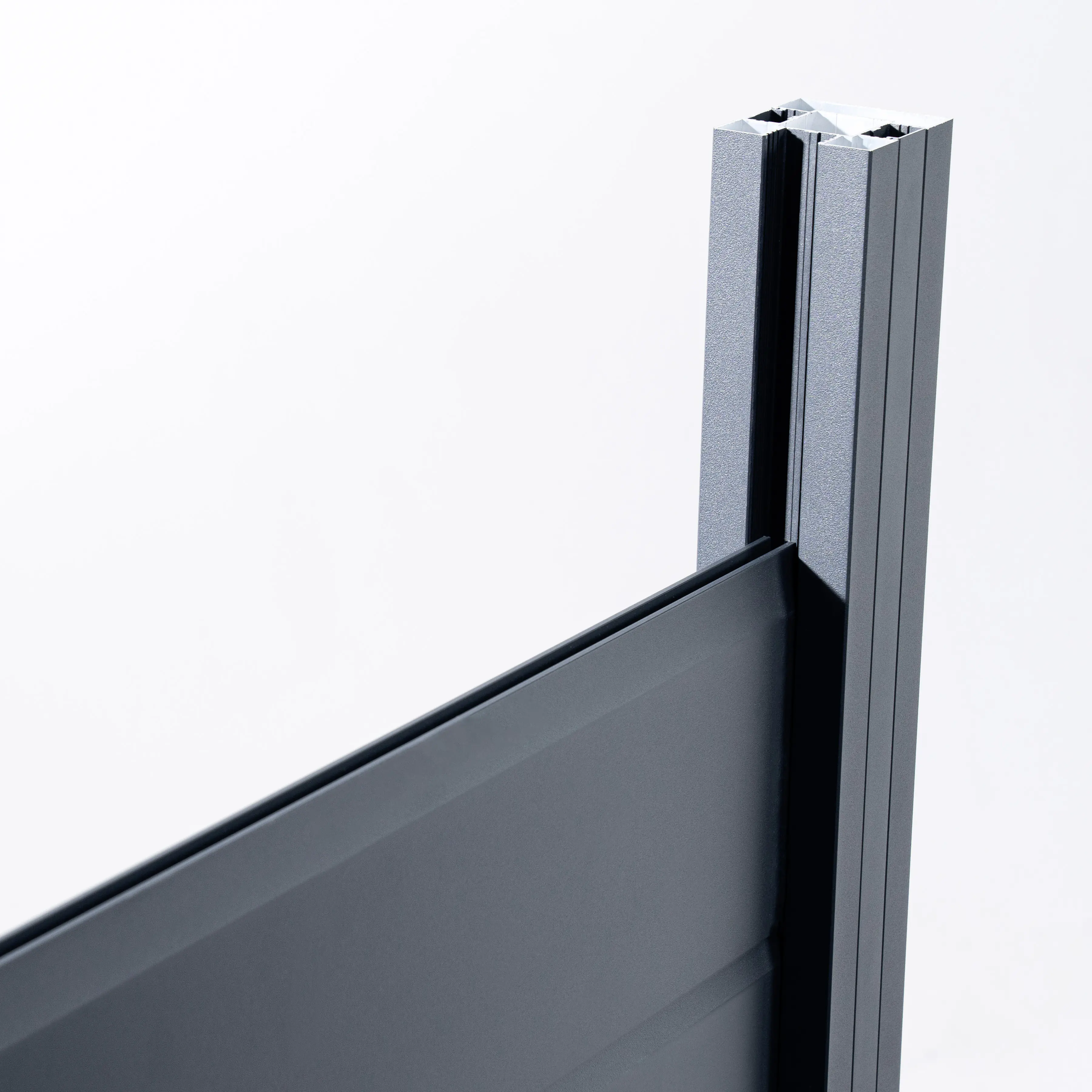 Ambiente Alu-Zaun Erweiterungsset Paneel 150 anthrazit 187 x 124,2 cm 