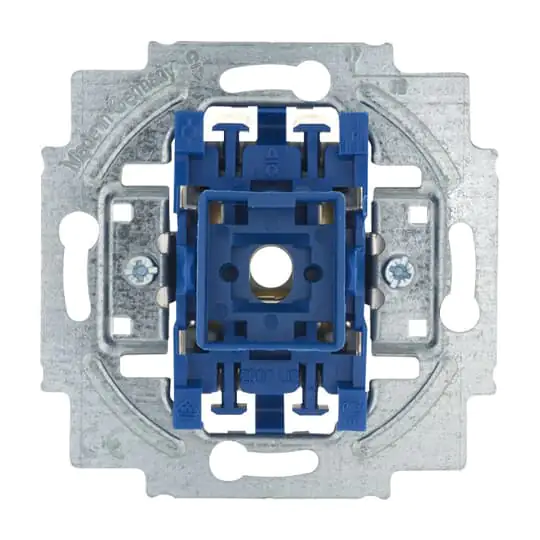 Busch-Jaeger Wipp-Kreuzschaltereinsatz bis 100 Watt, 2000/7 US Busch-Jaeger Wipp-Kreuzschaltereinsatz bis 100 Watt, 2000/7 US