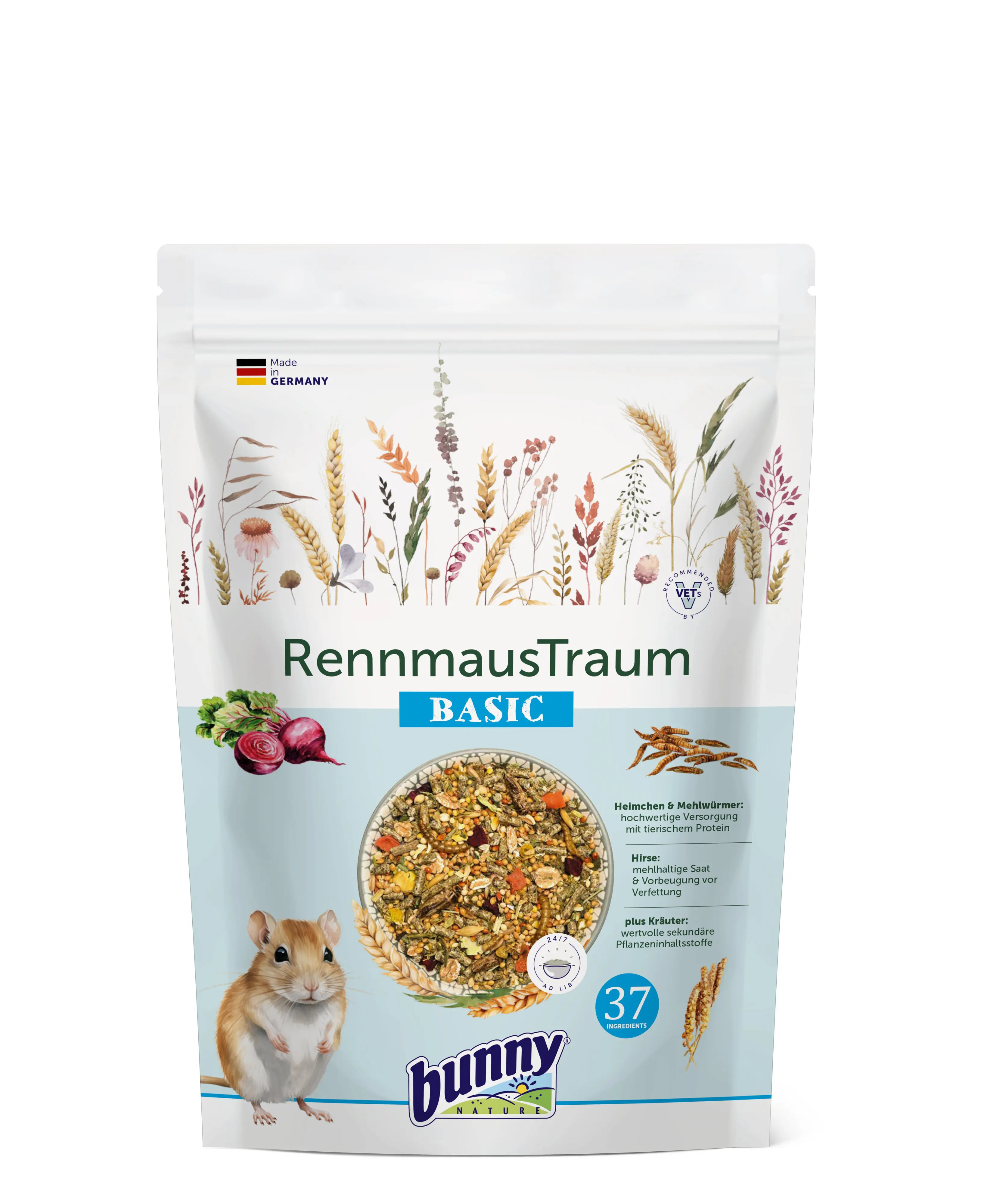 bunny RennmausTraum BASIC 600g für Rennmäuse