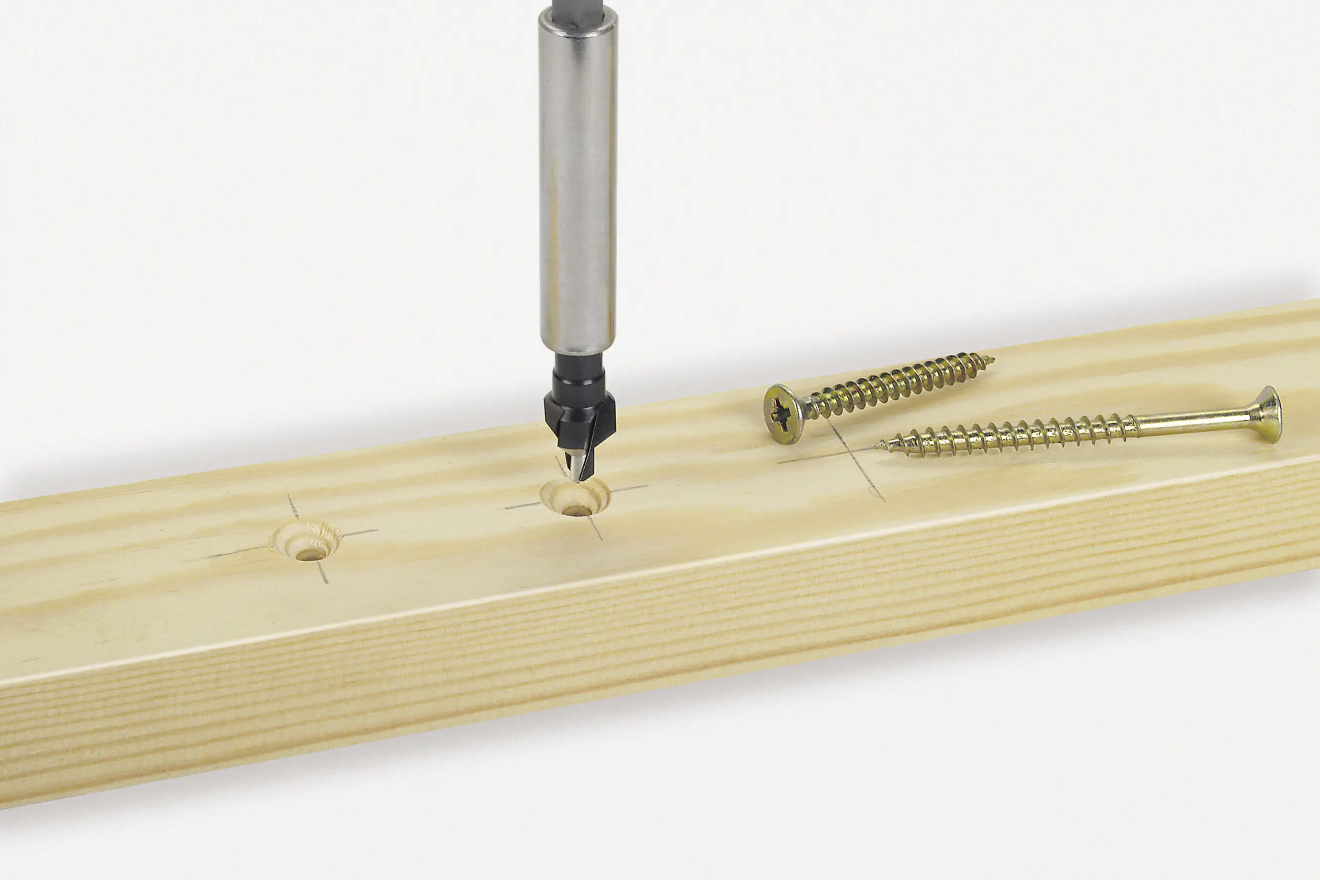 Wolfcraft Bohrsenker Senk Ø 4 - 10 mm 1/4" Sechskant