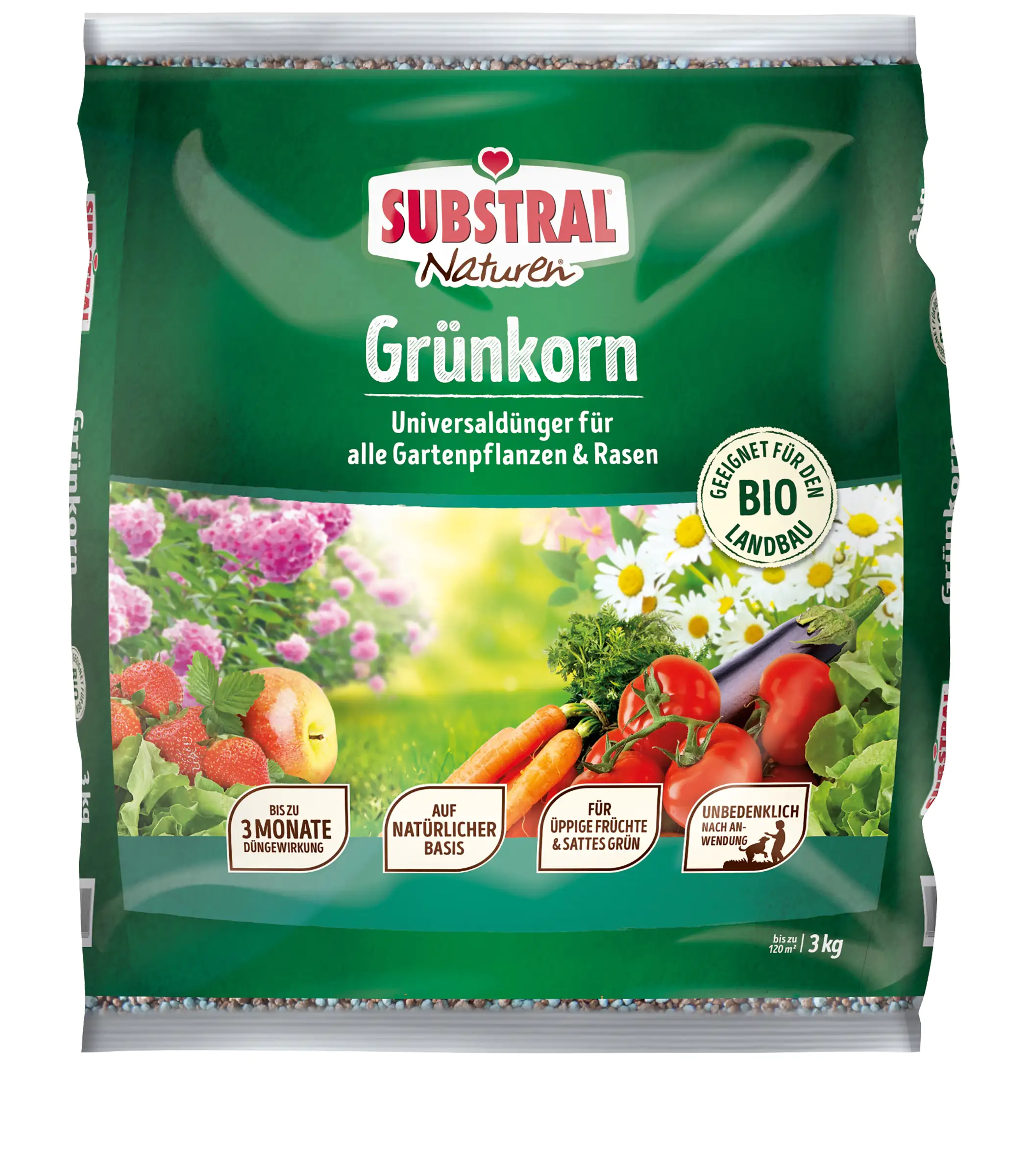 Substral Naturen Grünkorn Bio 3 kg