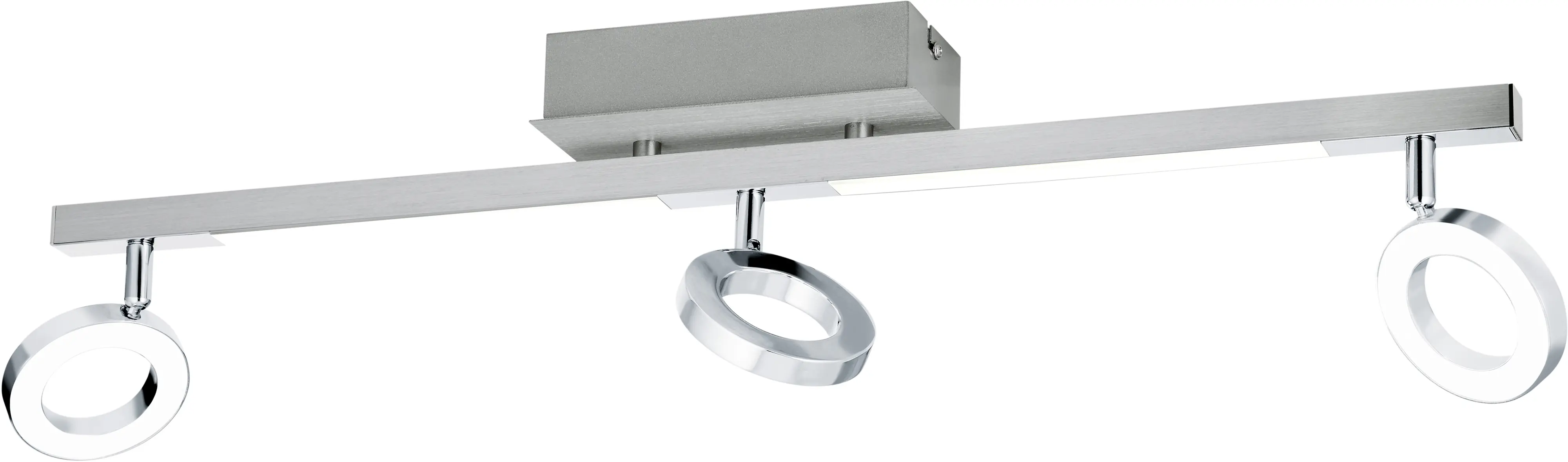Eglo 3er LED Spot Cardillio 1 alu-chrom 69 x 8,5 cm warmweiß