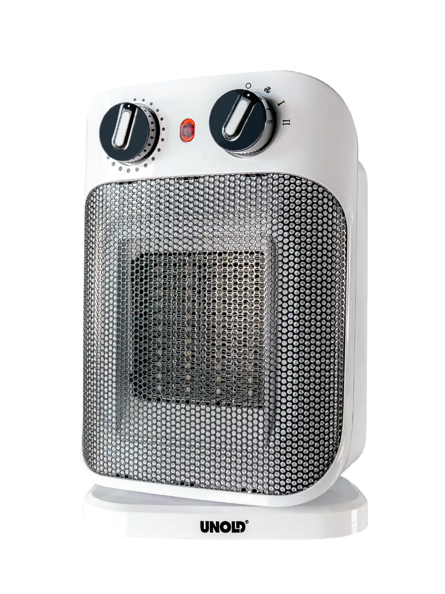 Unold Heizlüfter Keramik IP21 4 Stufen, oszillierend, bis 1800 Watt