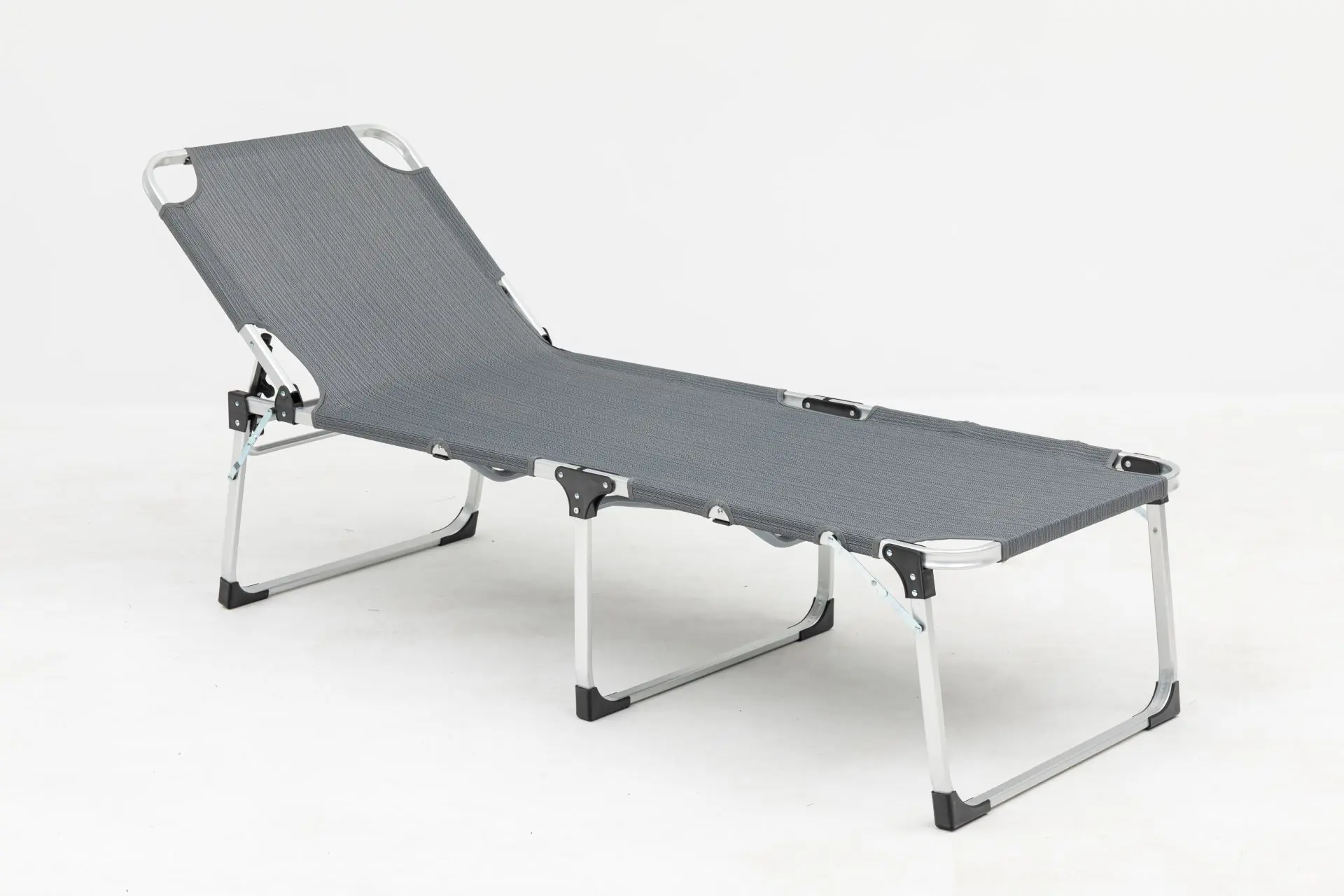 TrendLine Sonnenliege Aluminium Deluxe XL grau