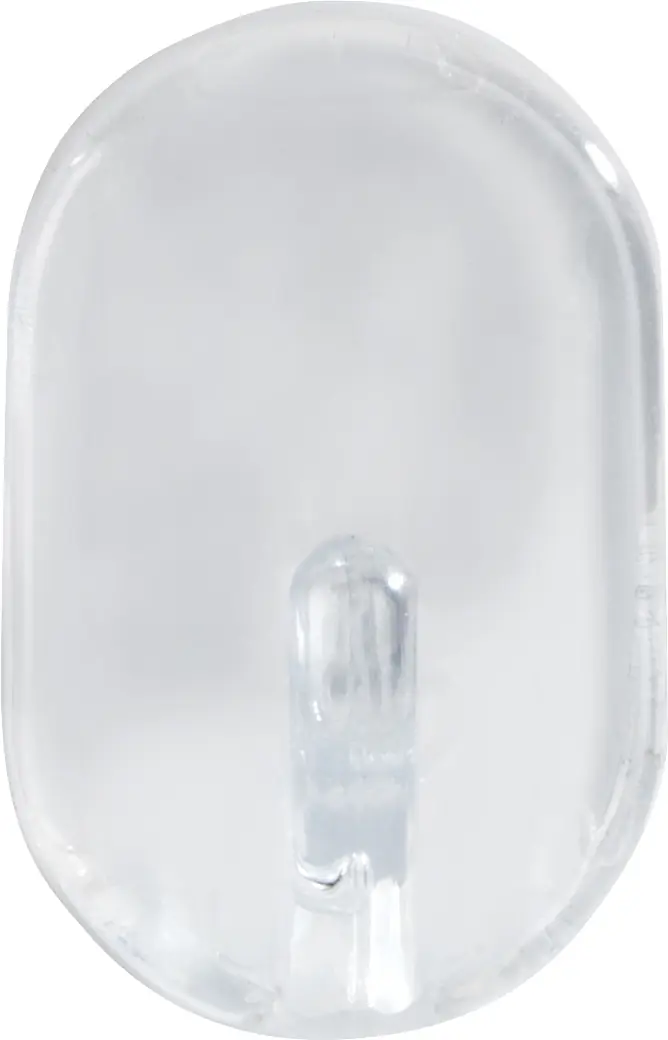 Wenko Ovalhaken mittel transparent