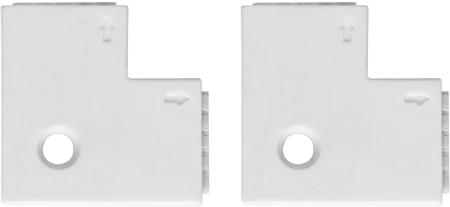 Paulmann MaxLED Edge-Connector weiß 90° 4er Pack