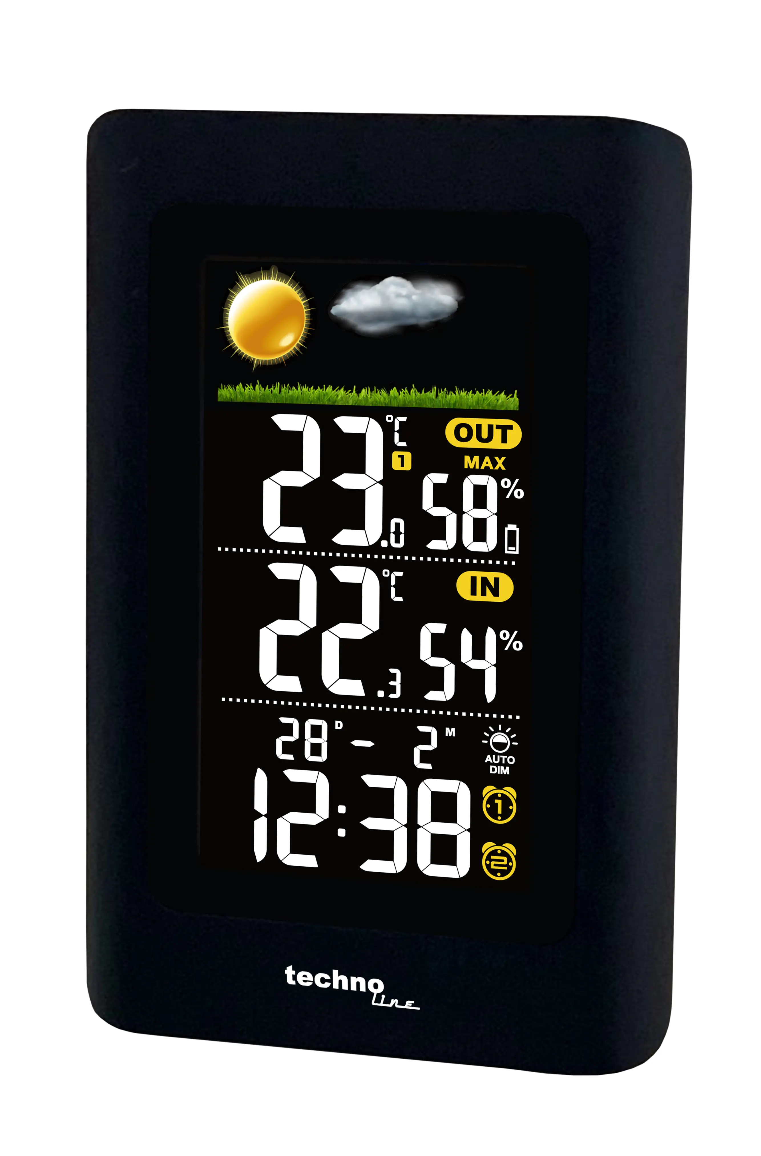 4029665064475 Technoline Wetterstation WS 6447 mit Farbdisplay
