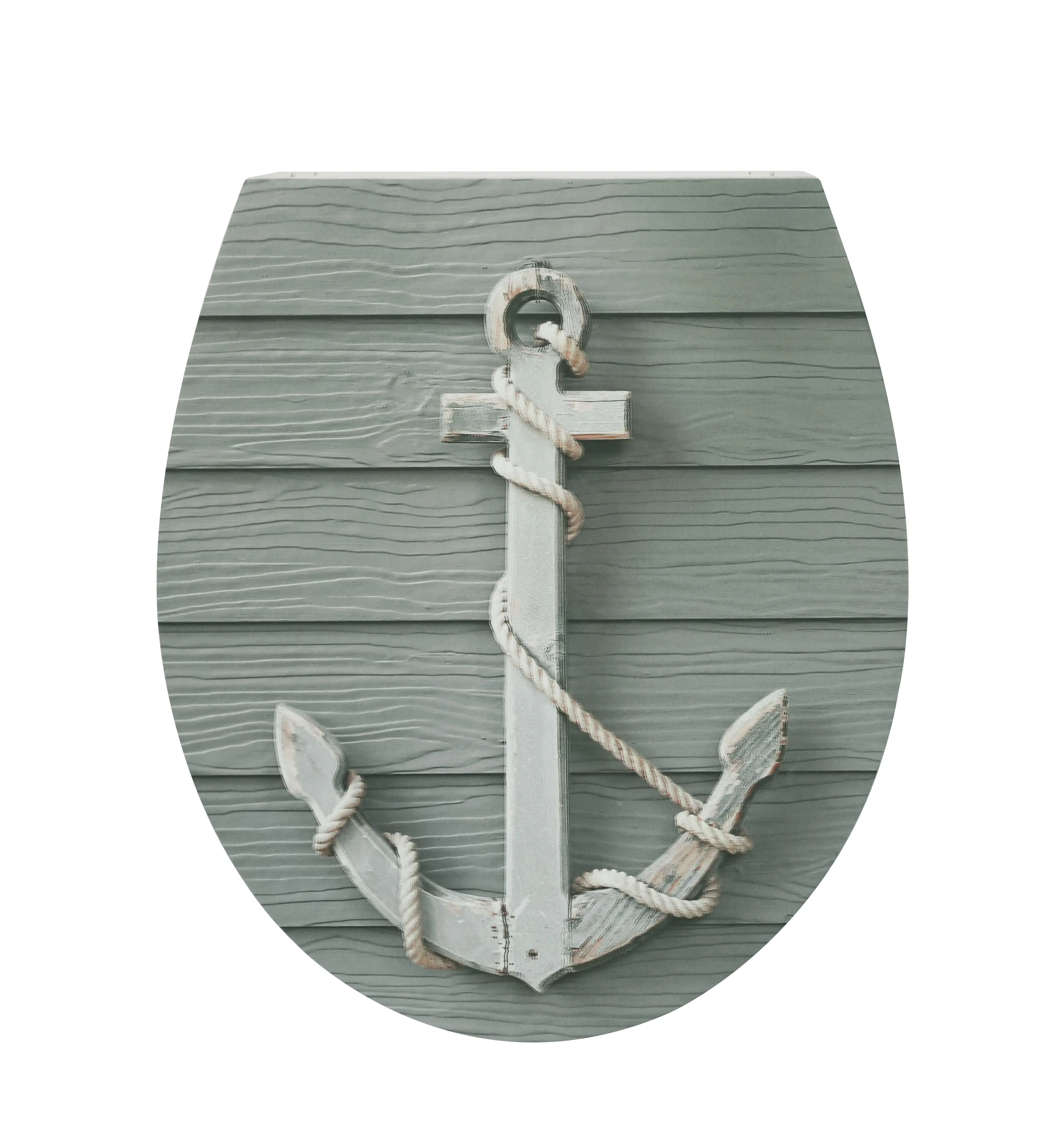 Primaster WC-Sitz mit Absenkautomatik Anker weiß 