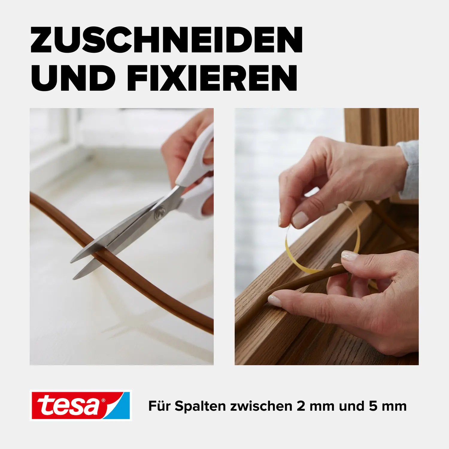 tesa Insulation P-Profil Classic 6 m, braun